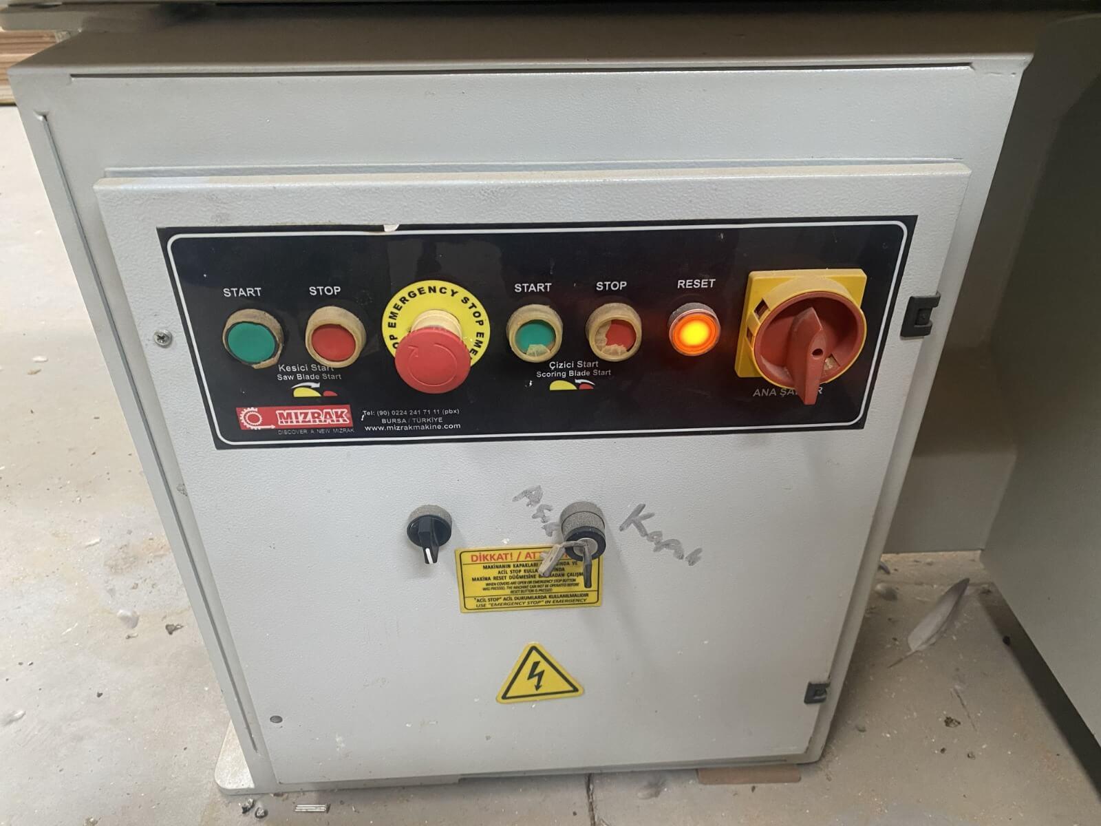 Mızrak Mzk 3200 Concord Ce Safe Çizicili Yatar Daire Makinesi (2021)