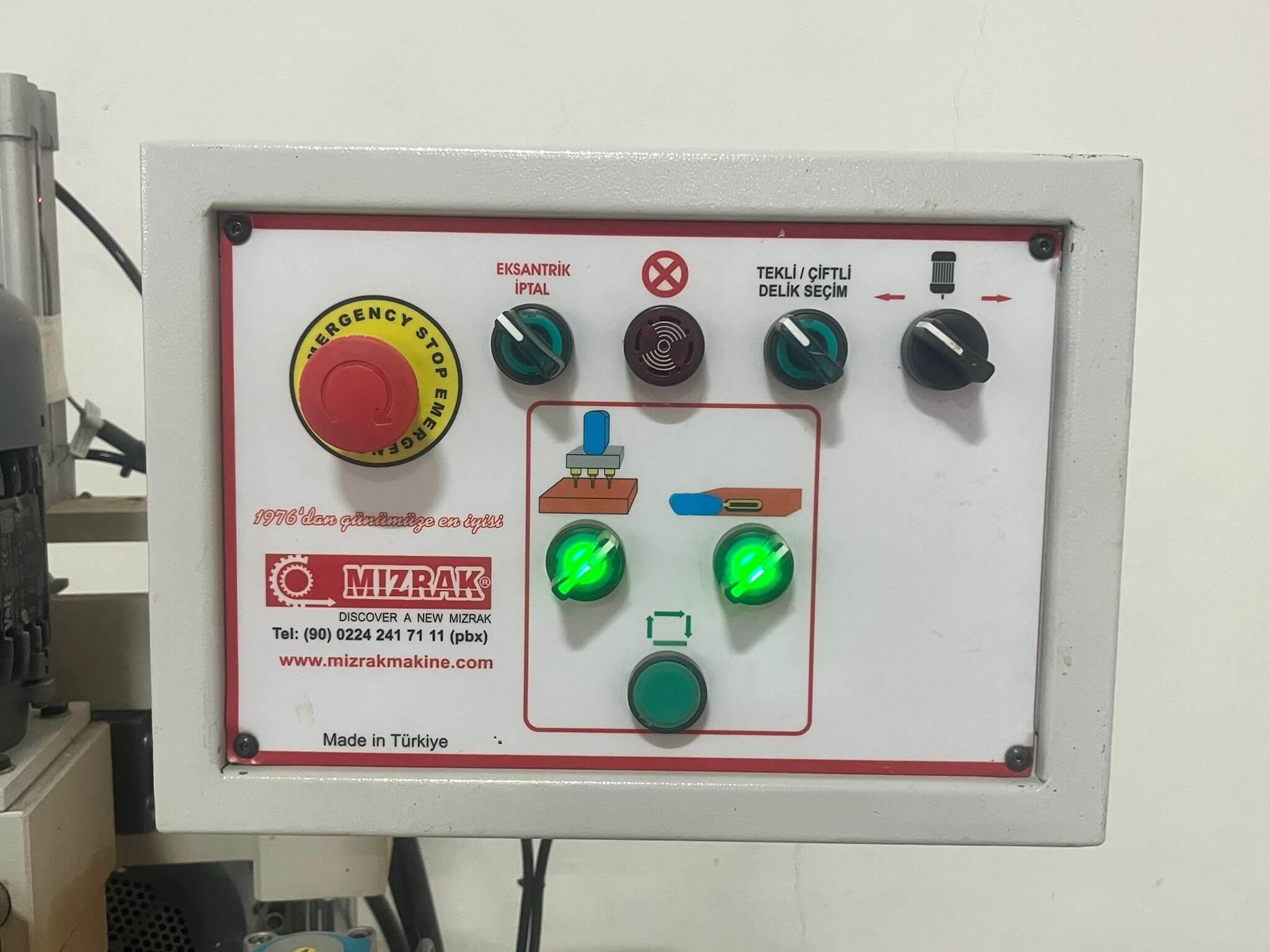 Mızrak Mzk Kapı Kilit Kol Yeri Açma Makinesi (2023)