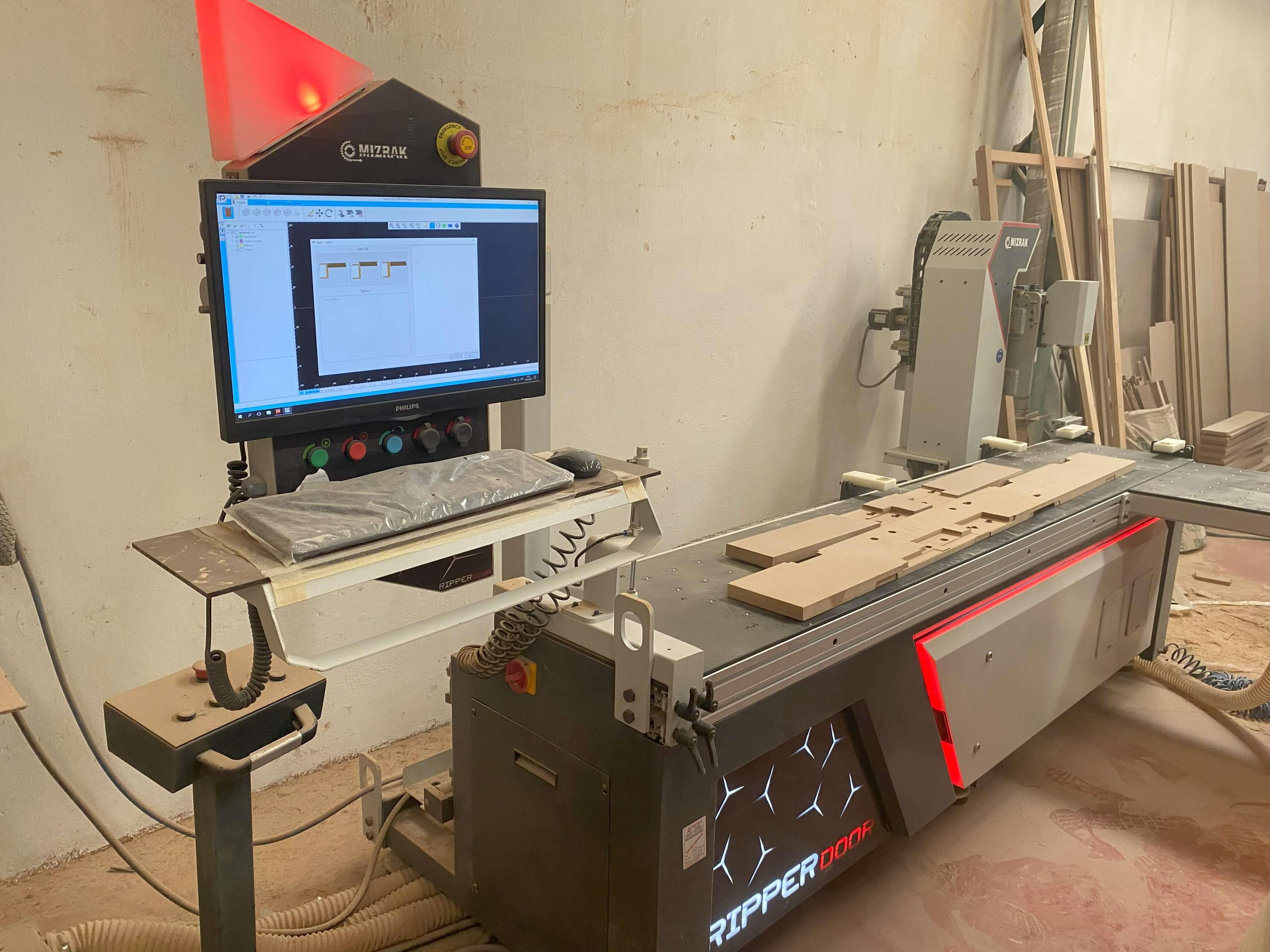 Mızrak Mzk Ripper Door Kapı Cnc Makinesi (2023)