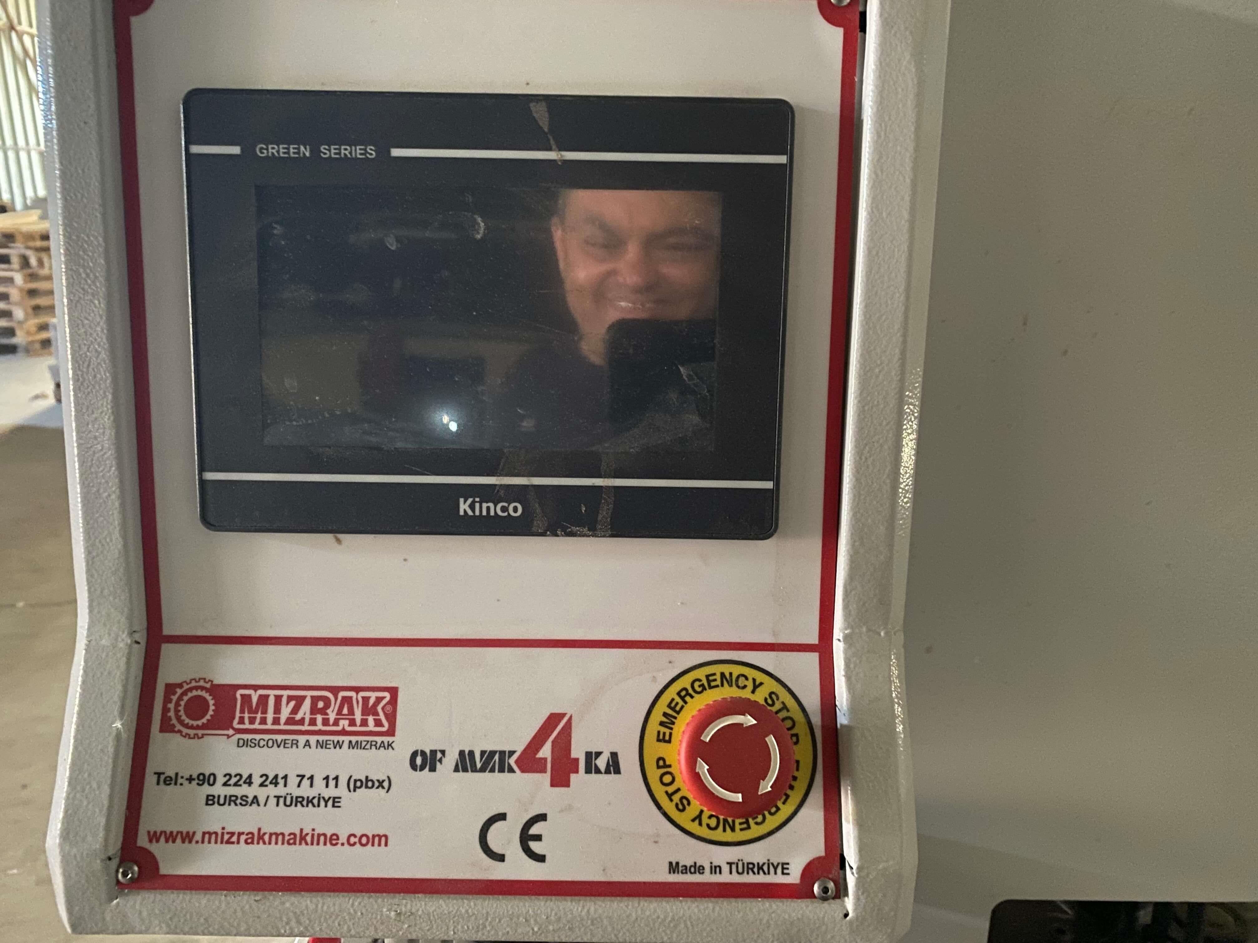 Mızrak (OF) Mzk-4 KA Ön Freze ve Kanallı Kenar Bantlama Makinesi (2024)