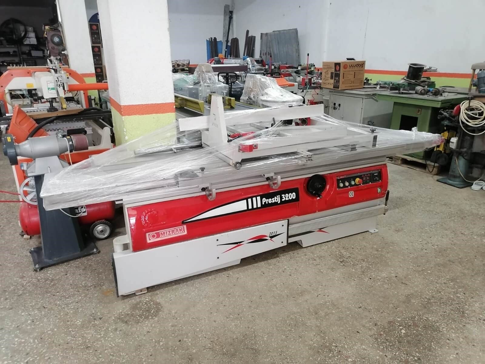 MIZRAK Prestij 3200 Çizicili Yatar Daire Kesim Makinesi (2015)