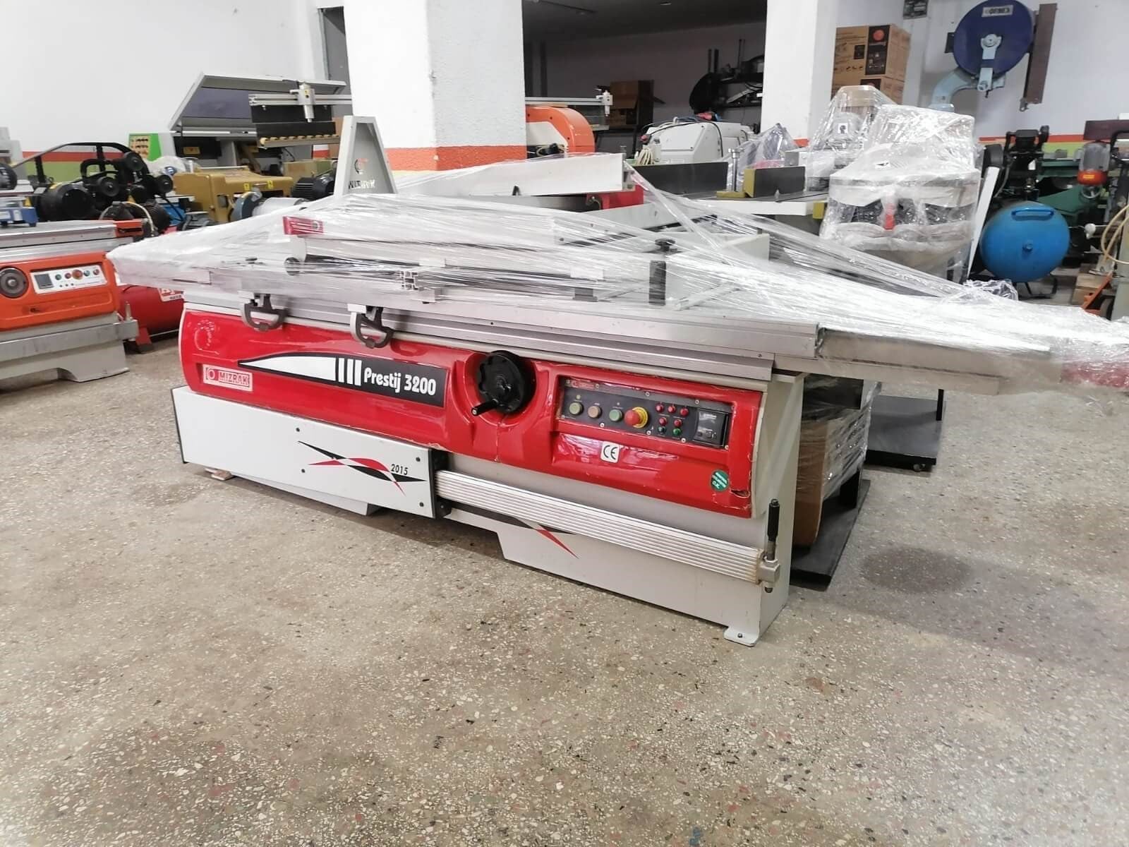 MIZRAK Prestij 3200 Çizicili Yatar Daire Kesim Makinesi (2015)
