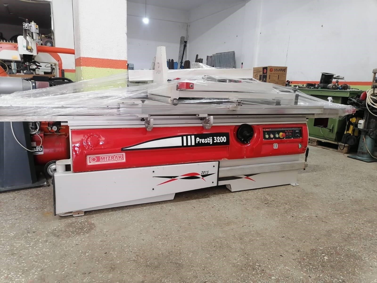 MIZRAK Prestij 3200 Çizicili Yatar Daire Kesim Makinesi (2015)