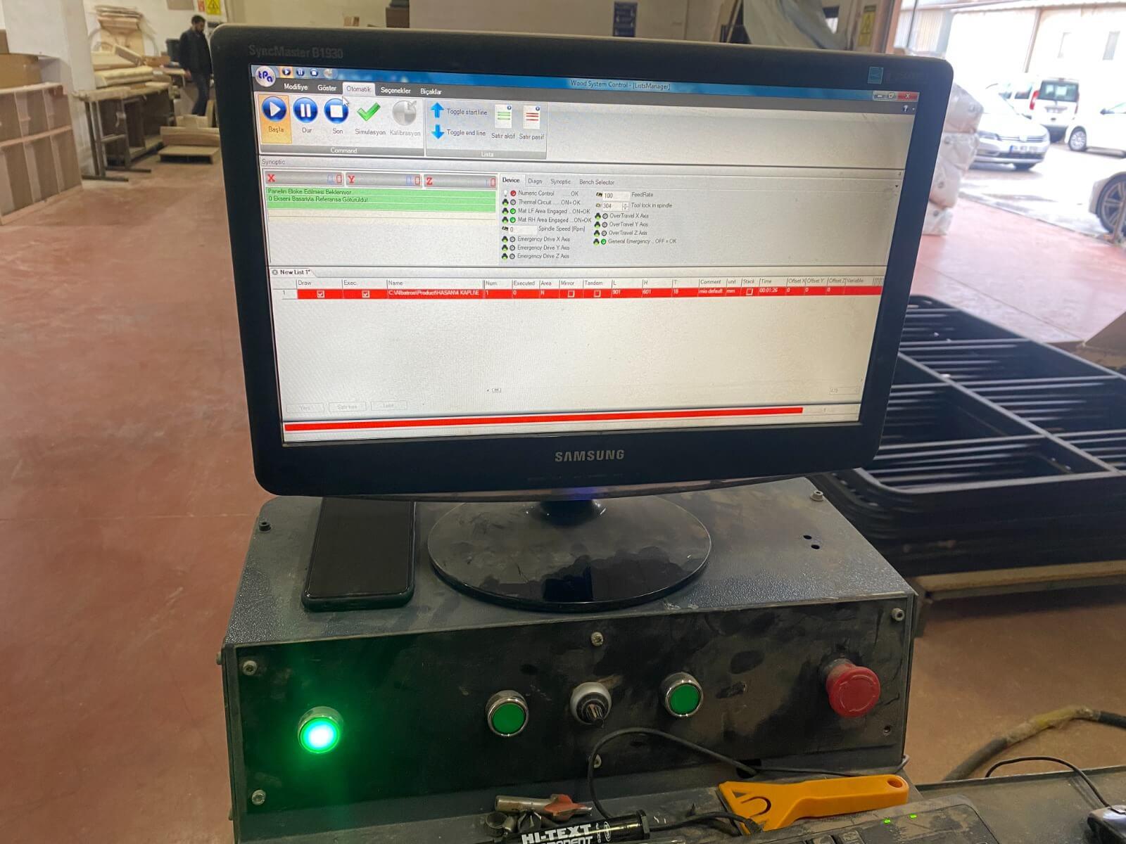 Morbidelli Cnc Makinesi 