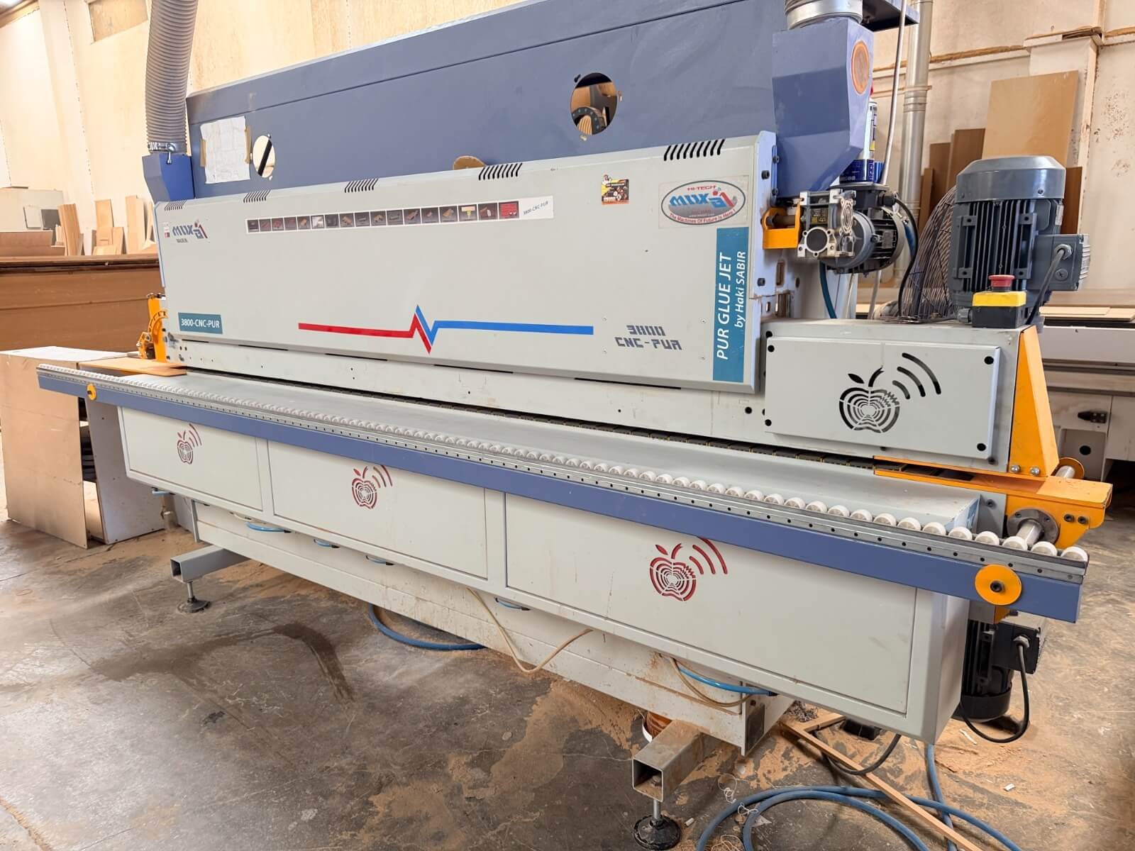MOX SABIR 3800 Cnc Pur Kenar Bantlama Makinesi (2024)