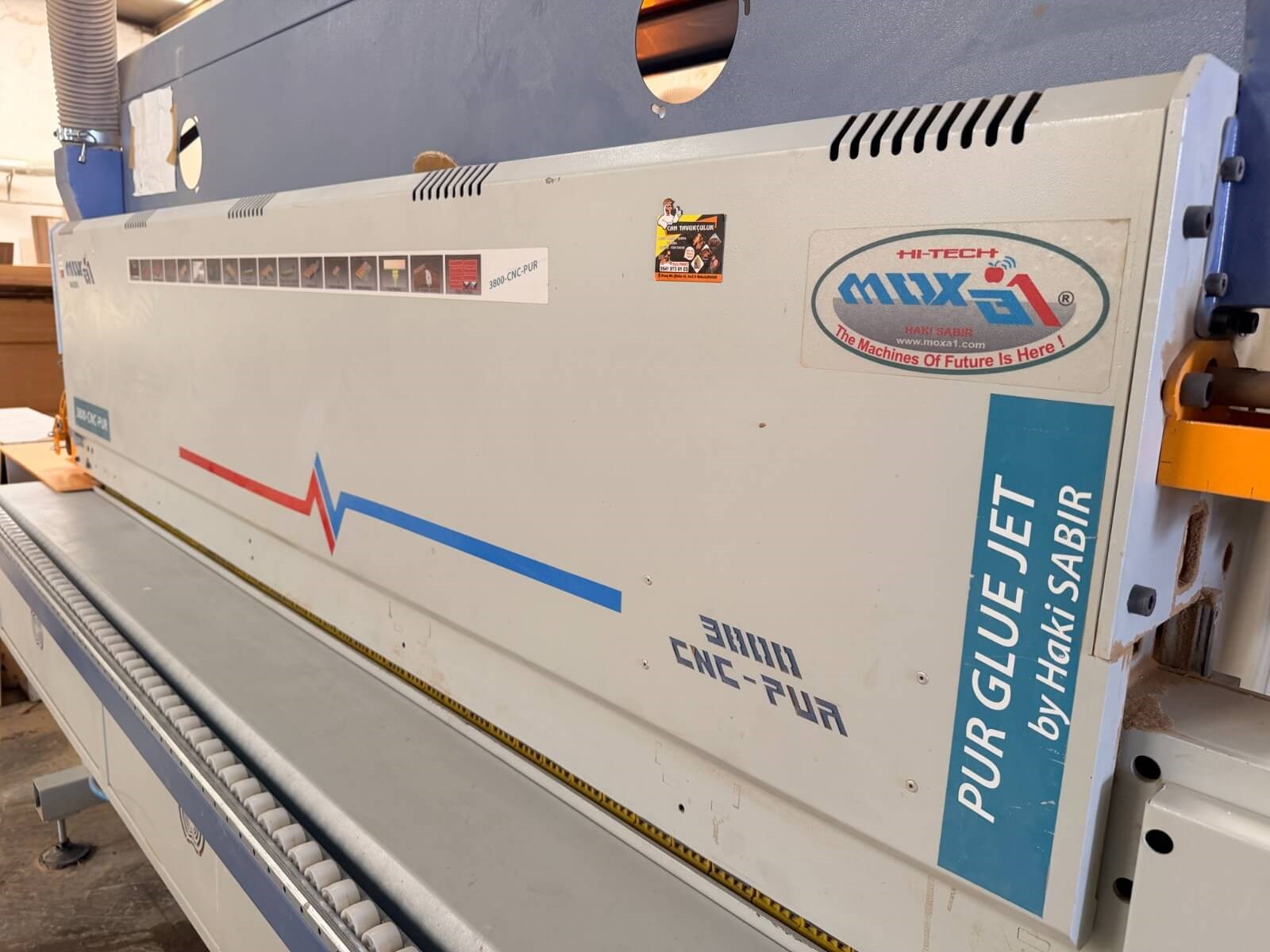 MOX SABIR 3800 Cnc Pur Kenar Bantlama Makinesi (2024)