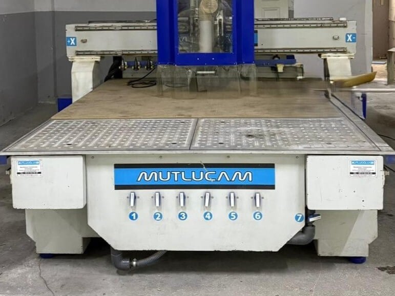 MUTLUCAM 2136 Düz Tabla Cnc Makinesi (2018)