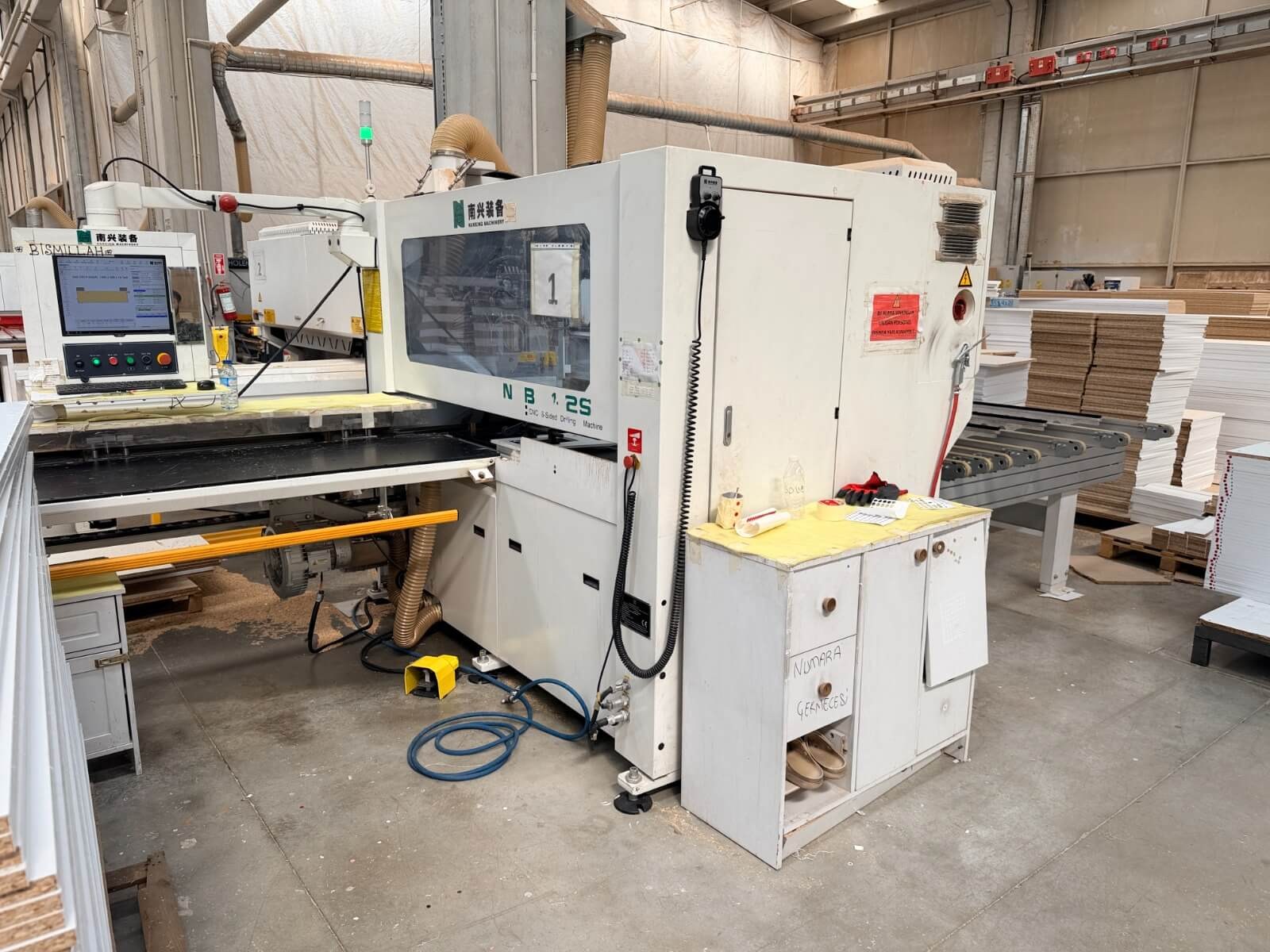 NANXİNG NCB 2412 S 1+1 Cnc Delik Makinesi (2023)