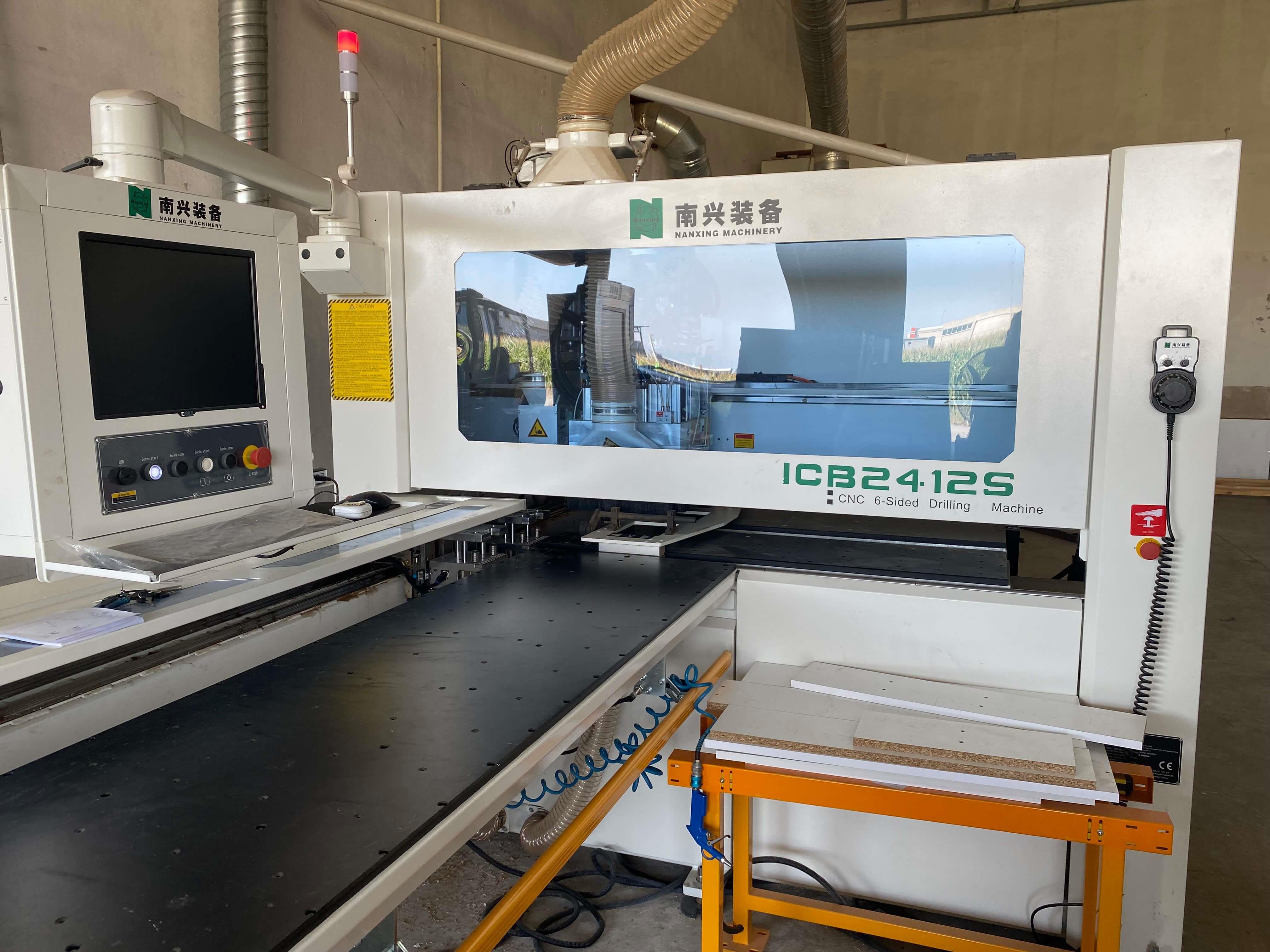 Nanxing NCB2412S Cnc 1+1 Delik Makinesi (2023)