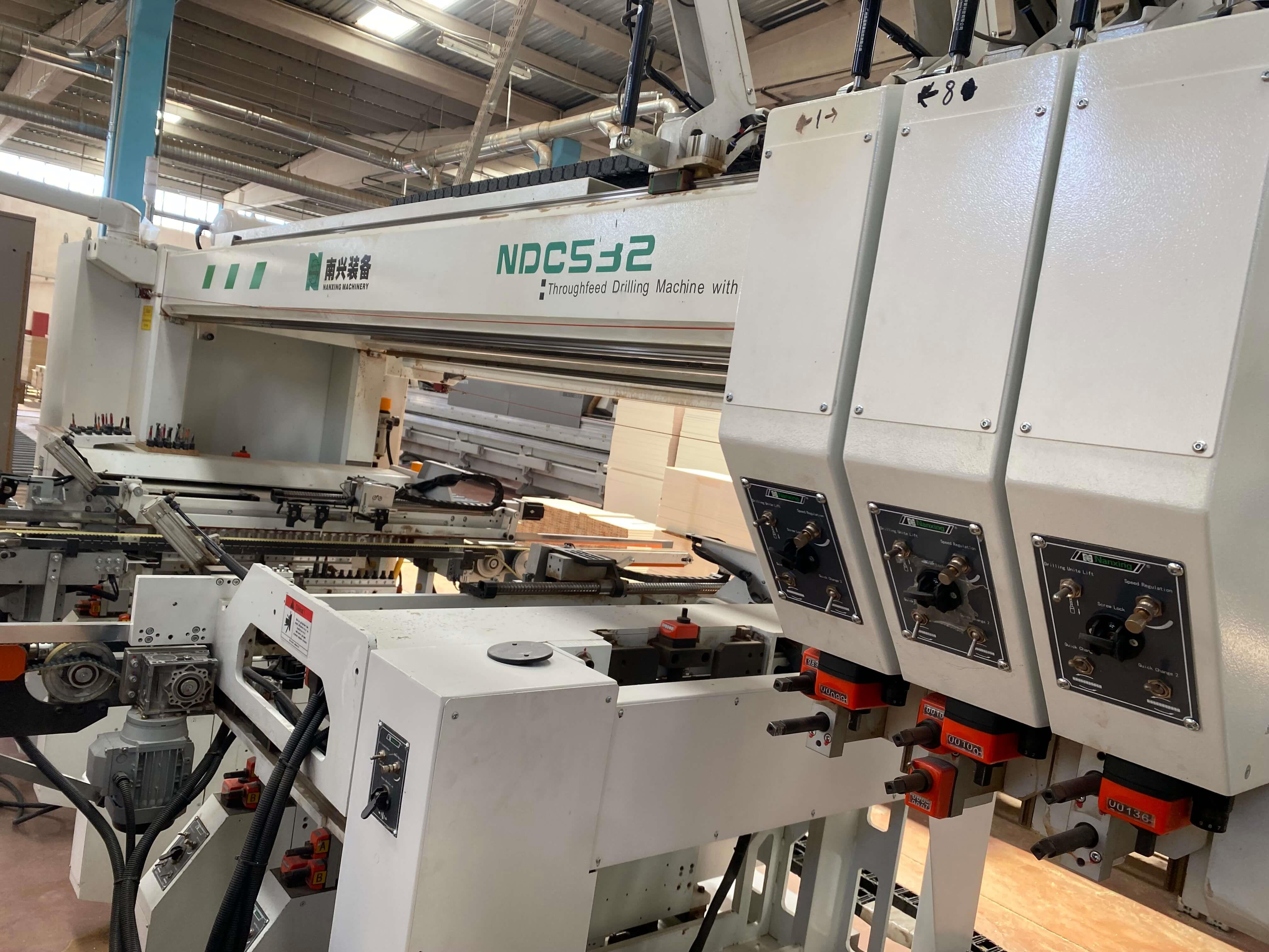 Nanxing NDC532 10 Kafa Delik Makinesi (2020)