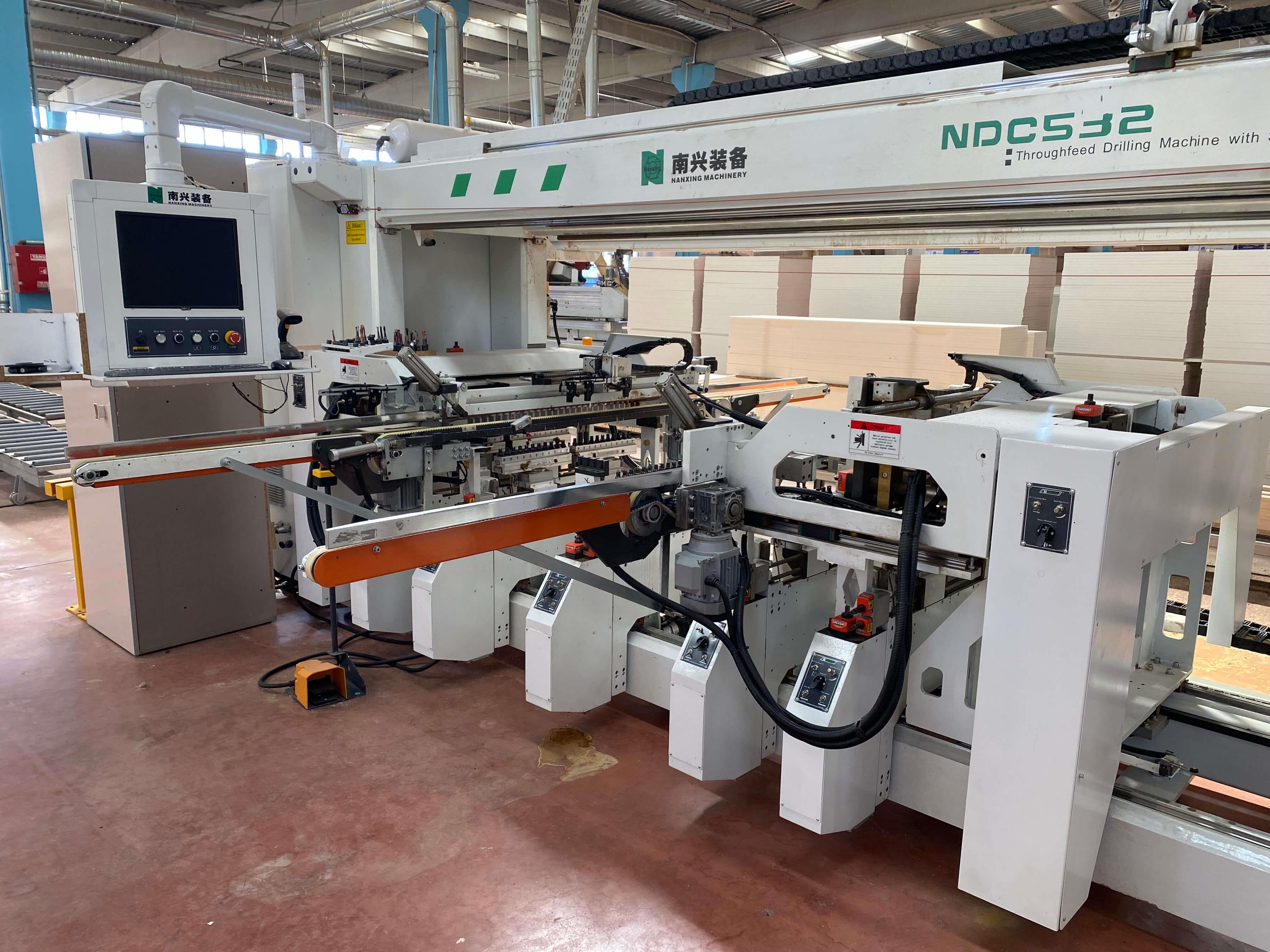 Nanxing NDC532 10 Kafa Delik Makinesi (2020)