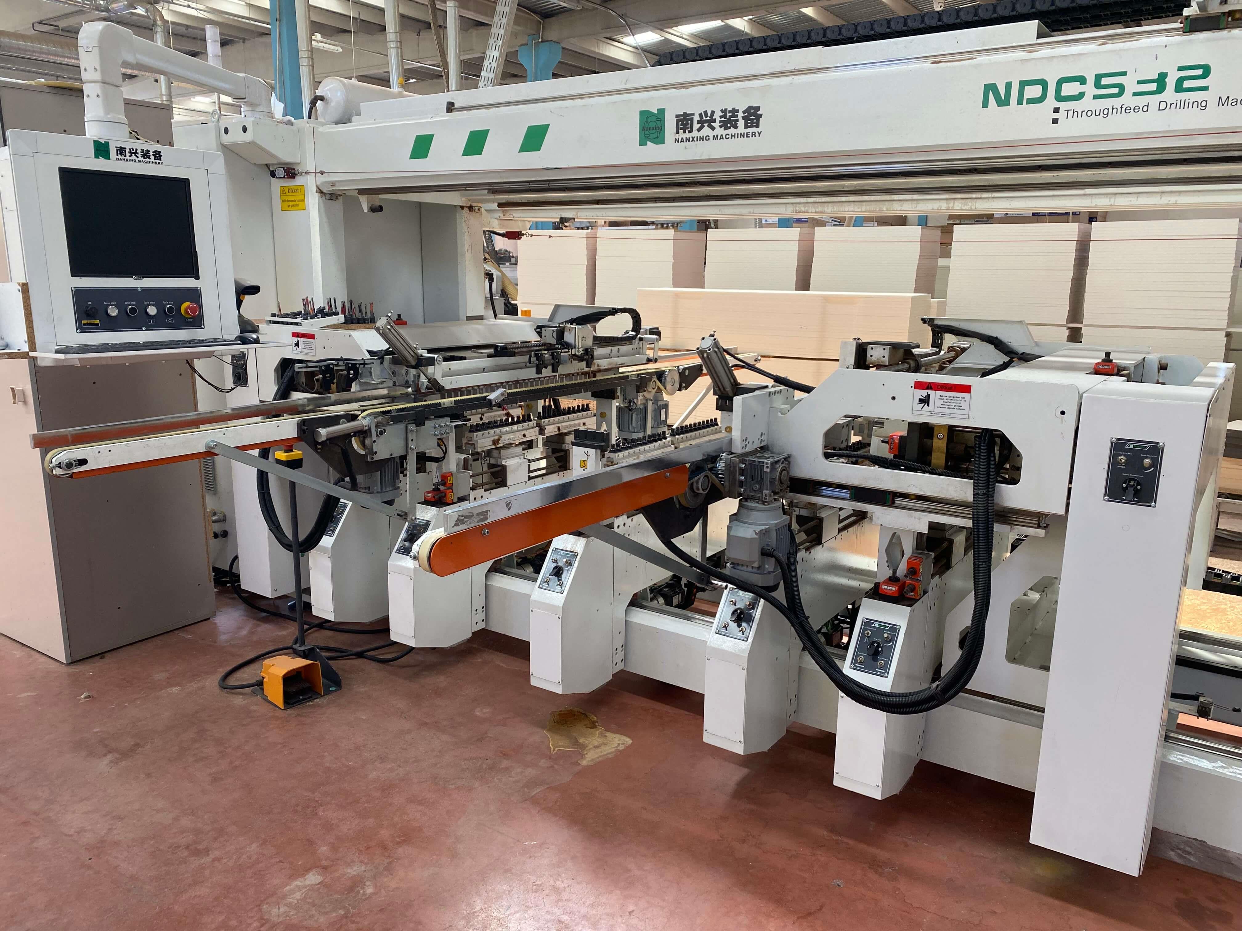 Nanxing NDC532 10 Kafa Delik Makinesi (2020)