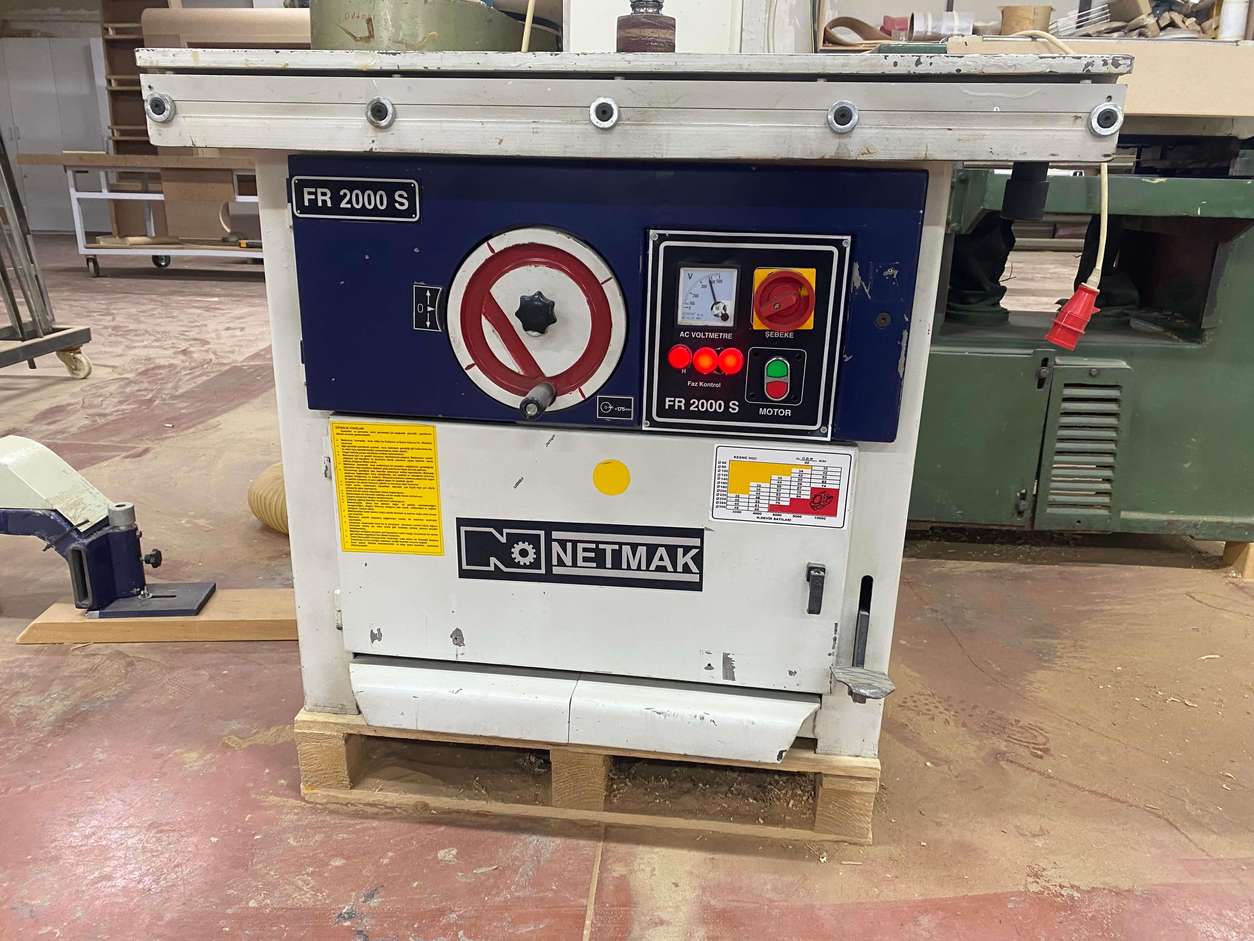 Netmak FR 2000 S Freze Makinesi