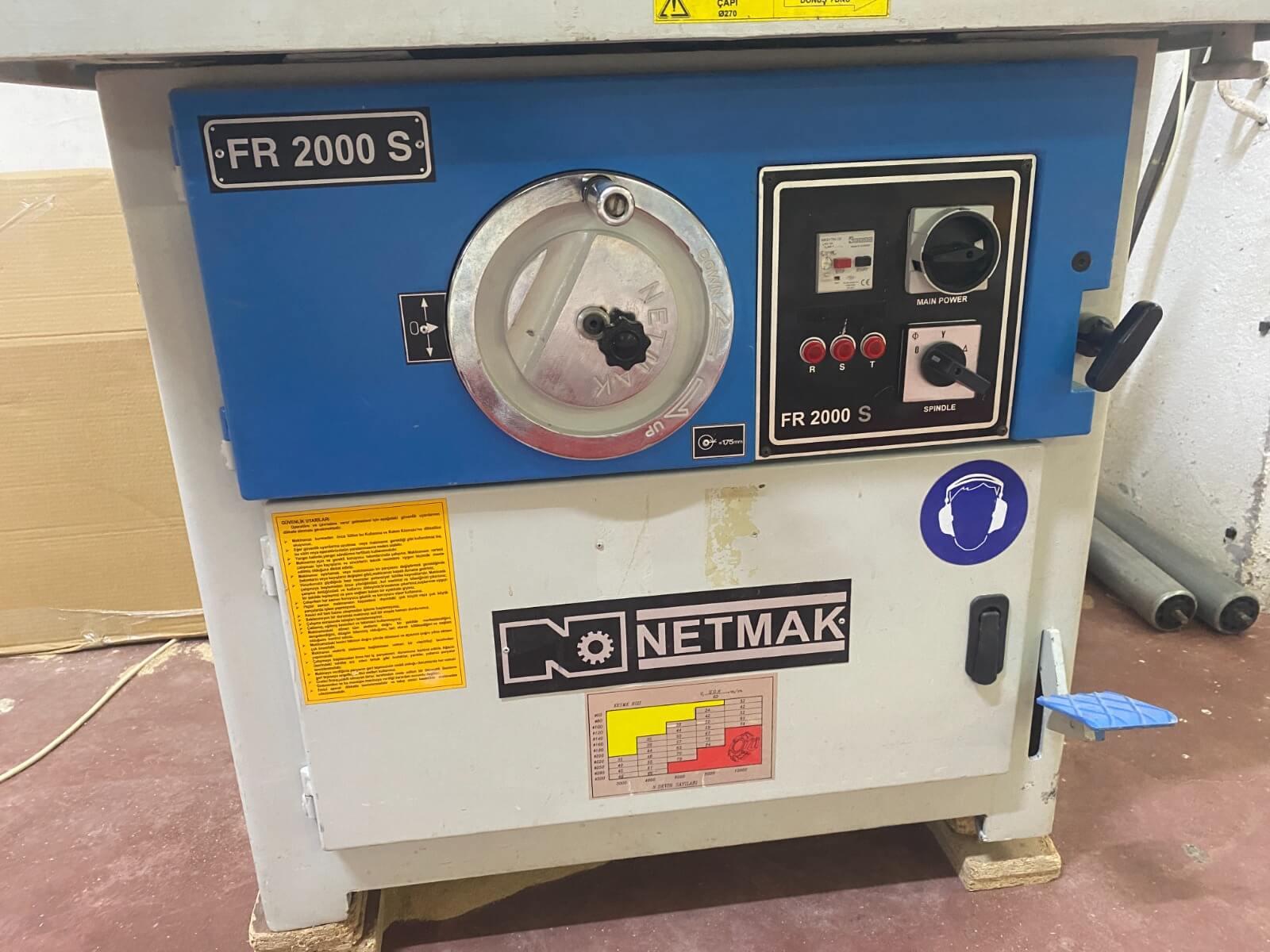 Netmak Fr 2000 S Freze Makinesi (2015)
