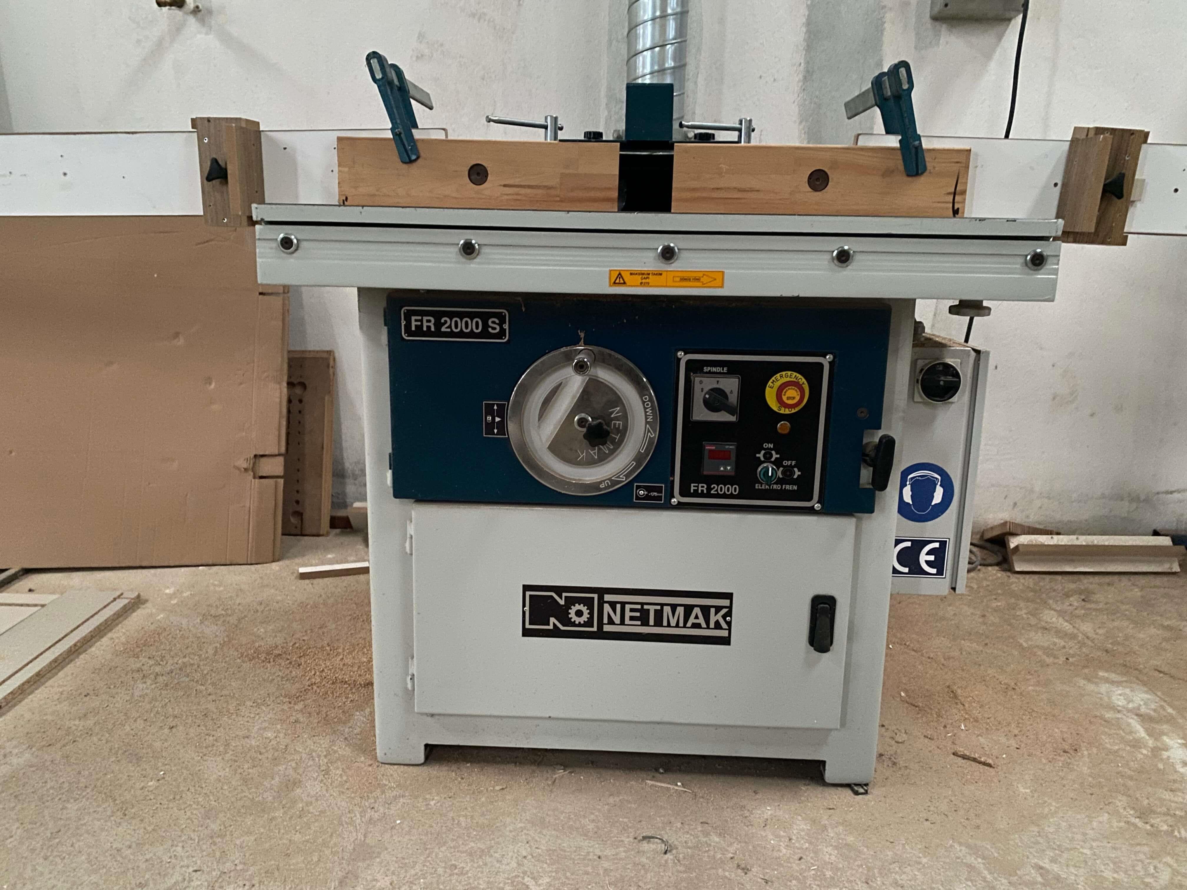 Netmak Fr 2000 S Freze Makinesi (2022)
