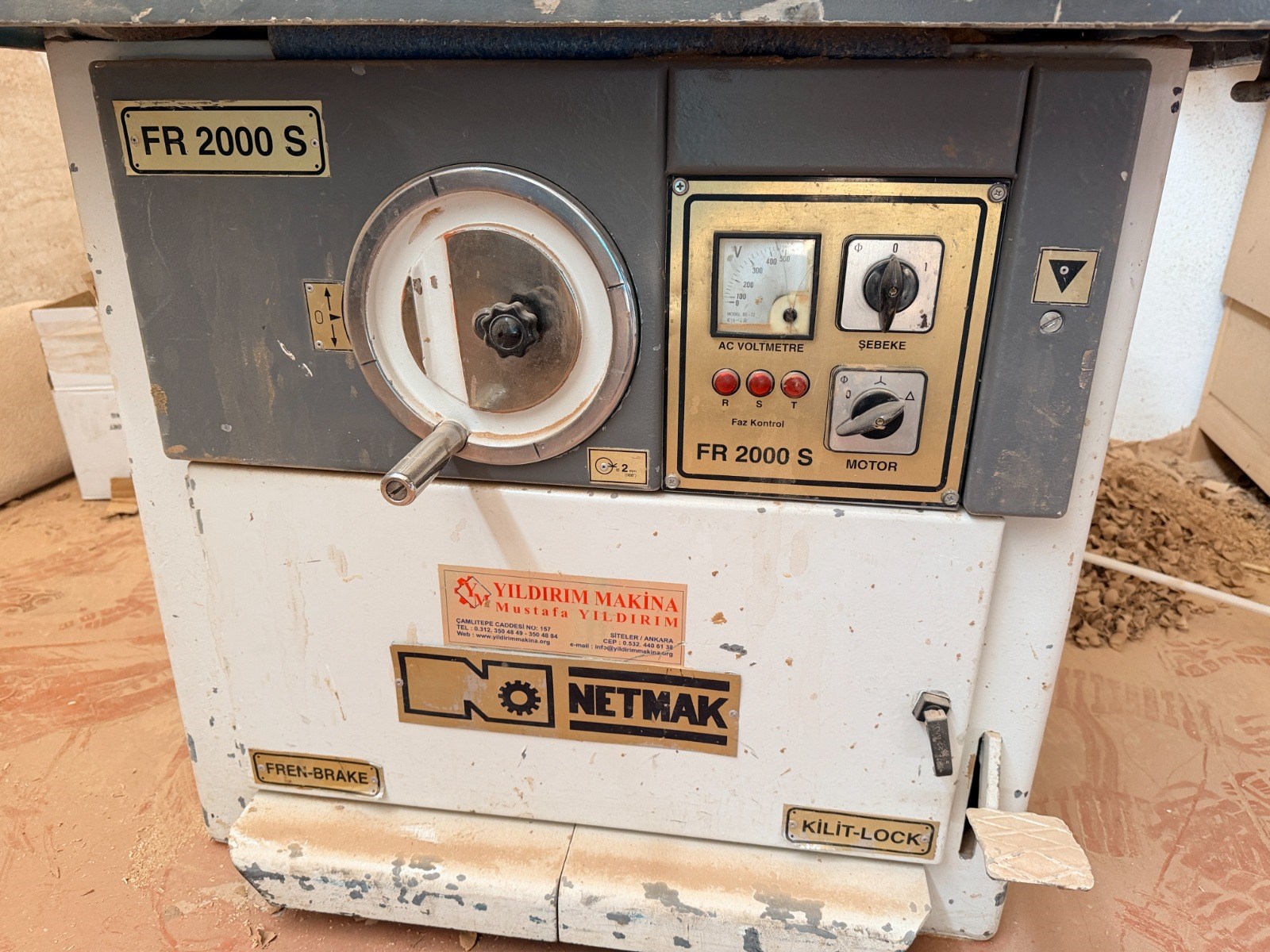 NETMAK Fr 2000 S Freze Makinesi