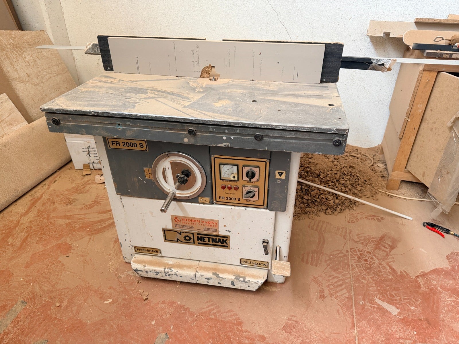 NETMAK Fr 2000 S Freze Makinesi
