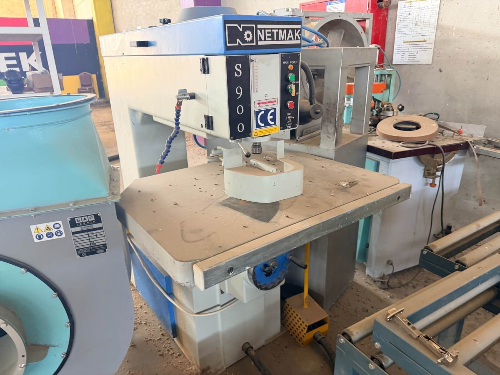 NETMAK Fr S 900 Freze Makinesi (2016)