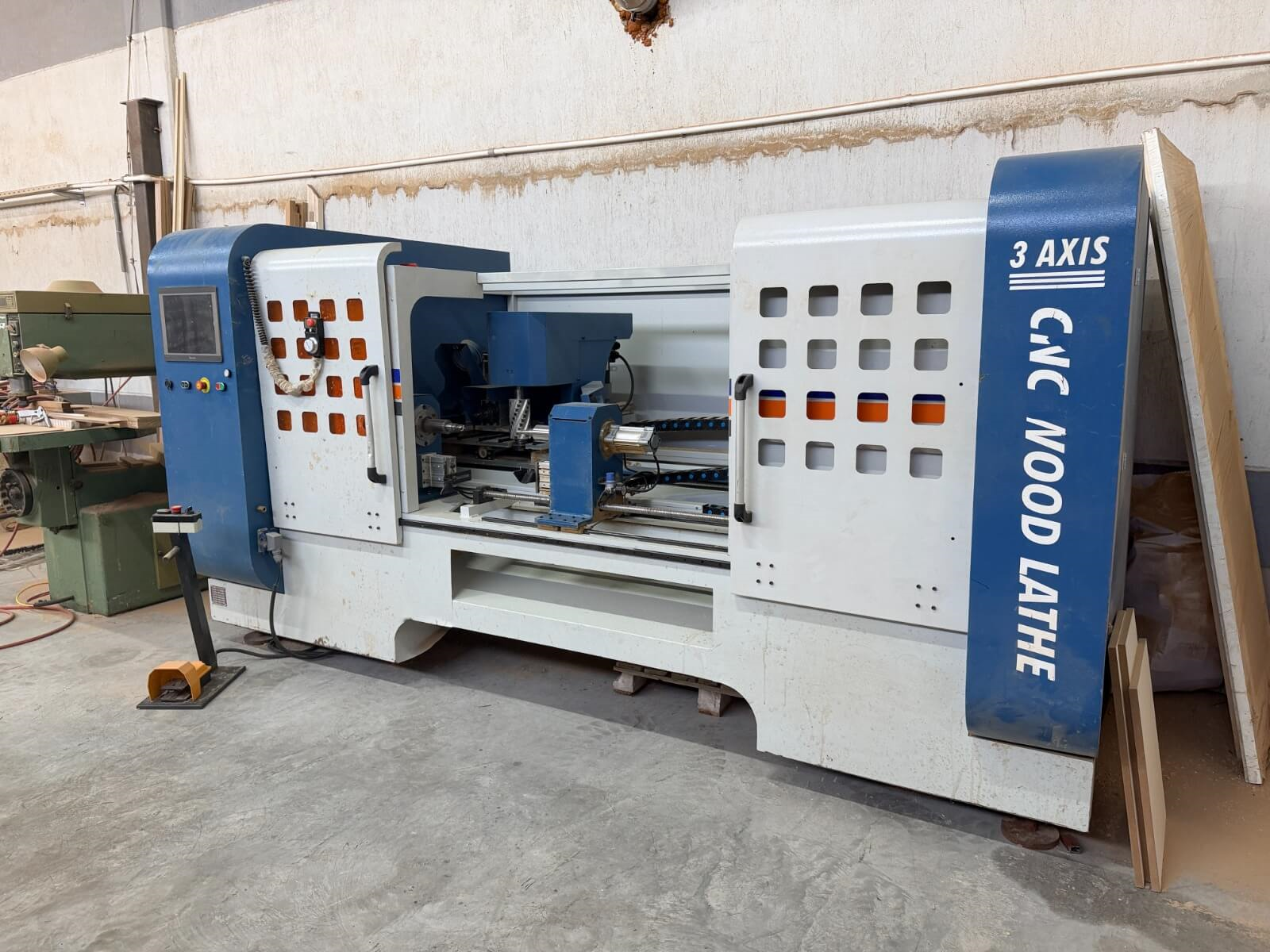 NGS 1034 Ahşap 3 Eksen Cnc Torna Makinesi (2018)