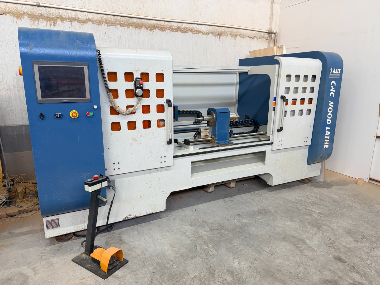 NGS 1034 Ahşap 3 Eksen Cnc Torna Makinesi (2018)