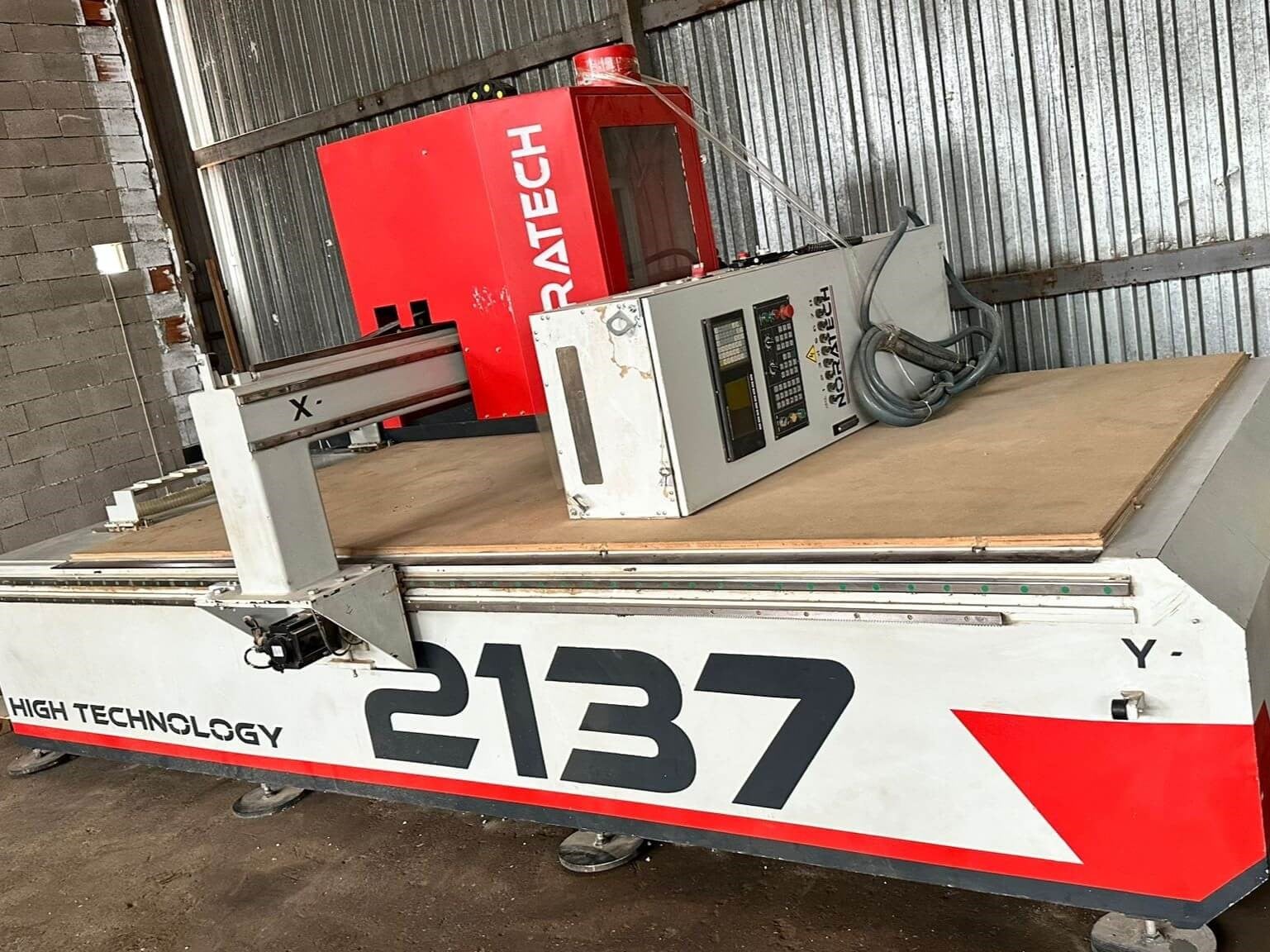 NORATECH 2137 Düz Tabla Cnc Makinesi (2021)