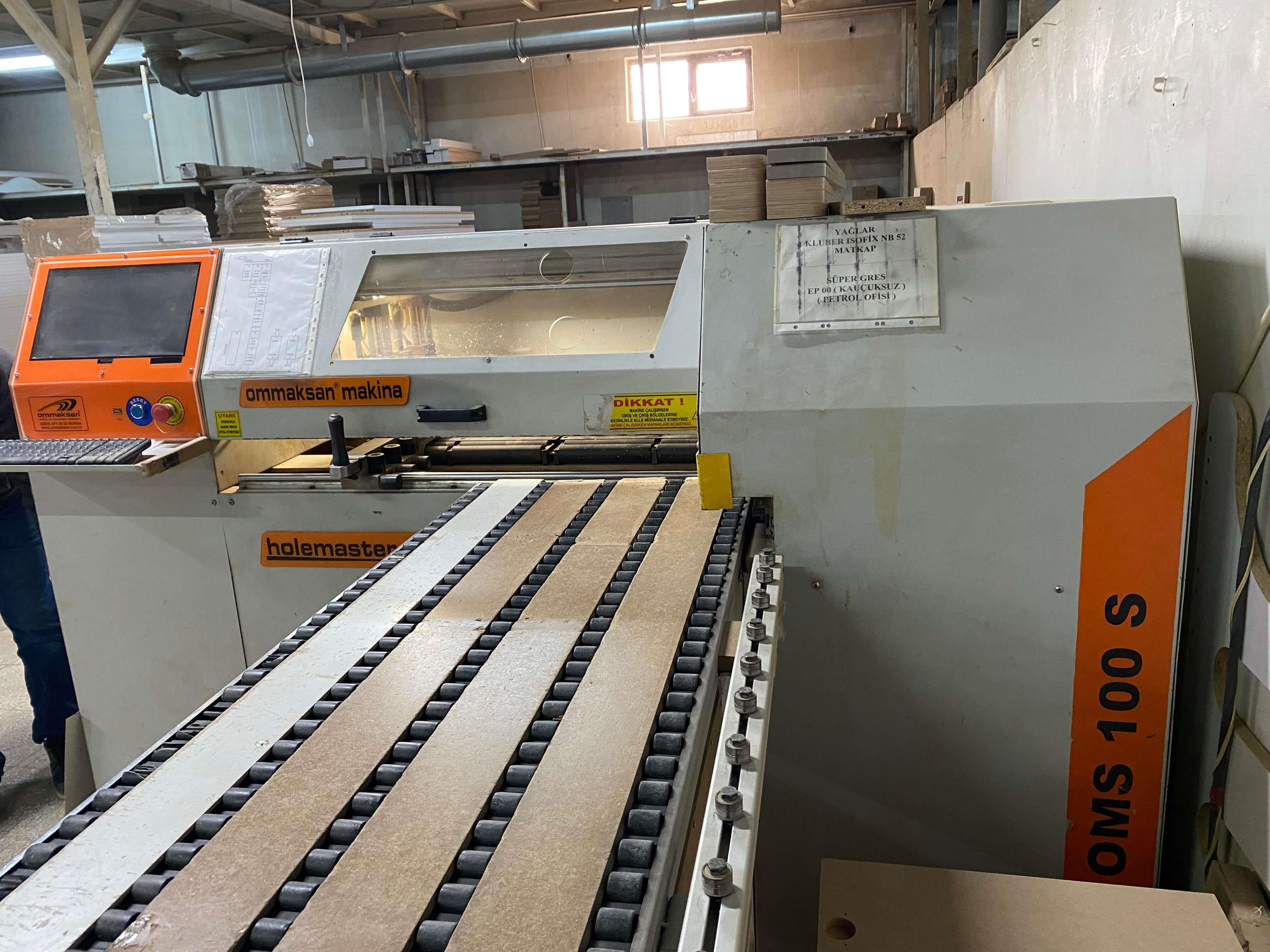 Omaksan 100's Cnc Delik Makinesi