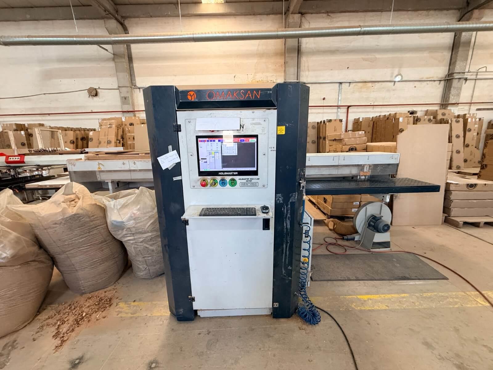 Omaksan 3500 Xline Cnc Delik Makinesi