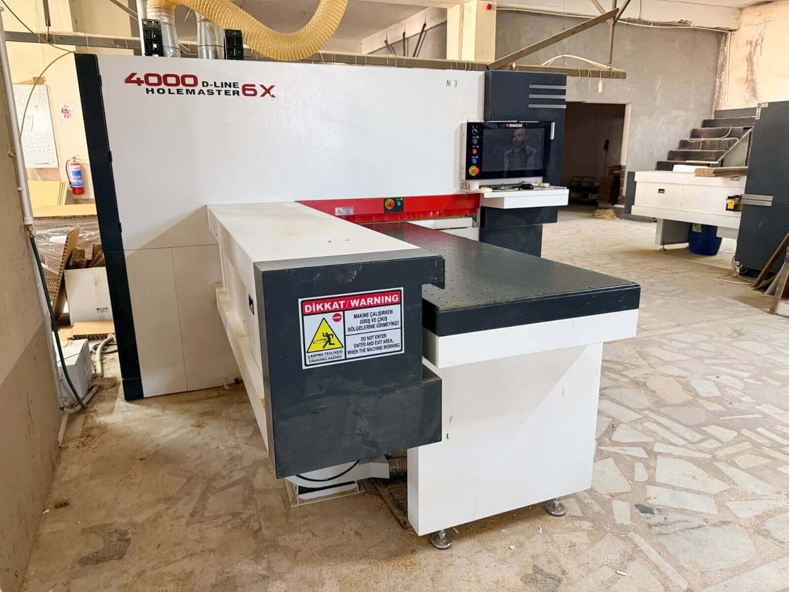 OMAKSAN 4000 D-Line 6X 2+1 Cnc Delik Makinesi (2023)