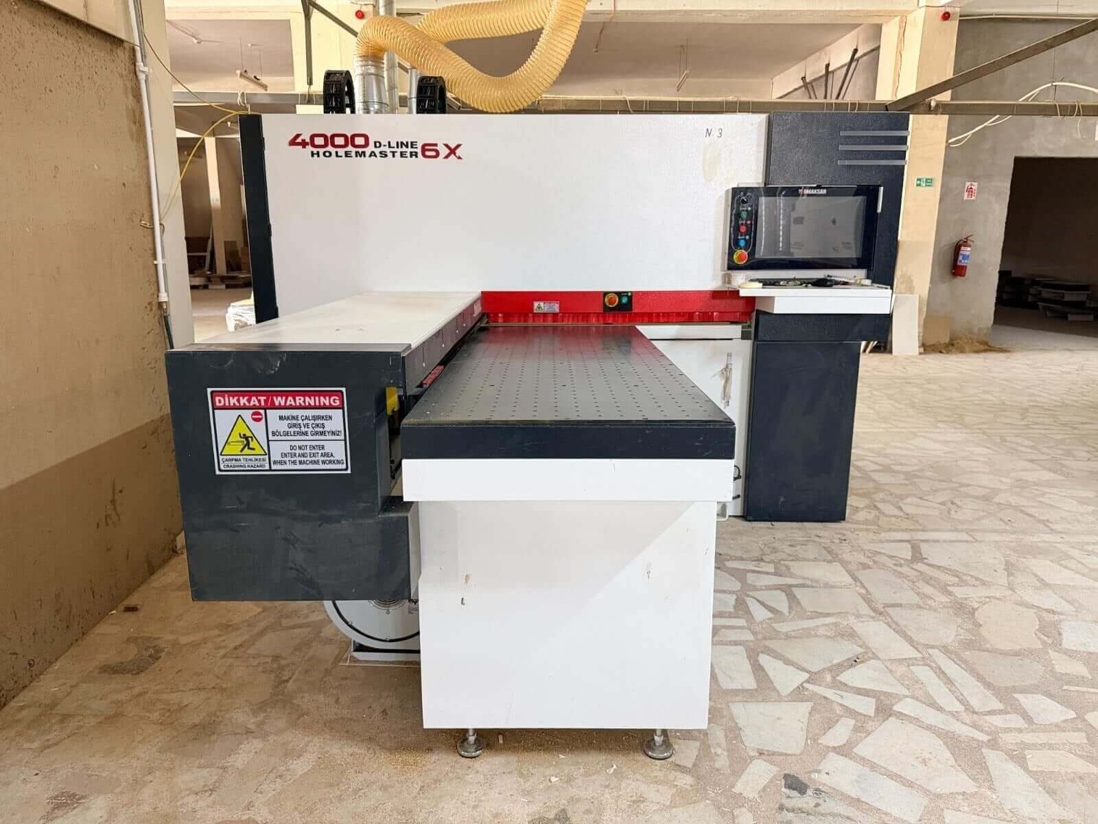 OMAKSAN 4000 D-Line 6X 2+1 Cnc Delik Makinesi (2023)