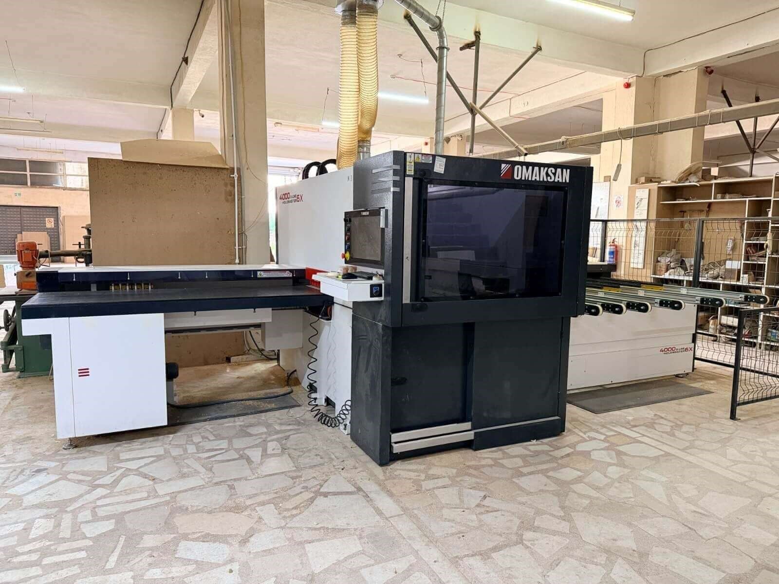 OMAKSAN 4000 D-Line 6X 2+1 Cnc Delik Makinesi (2023)
