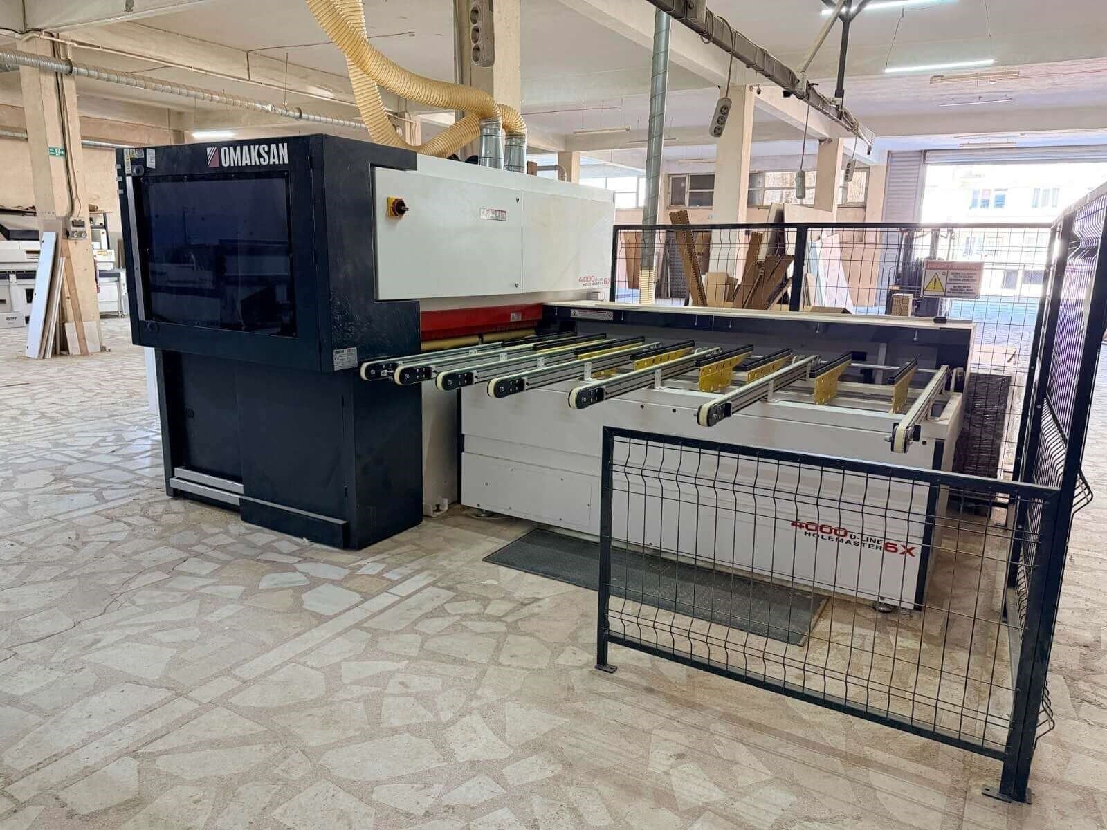 OMAKSAN 4000 D-Line 6X 2+1 Cnc Delik Makinesi (2023)