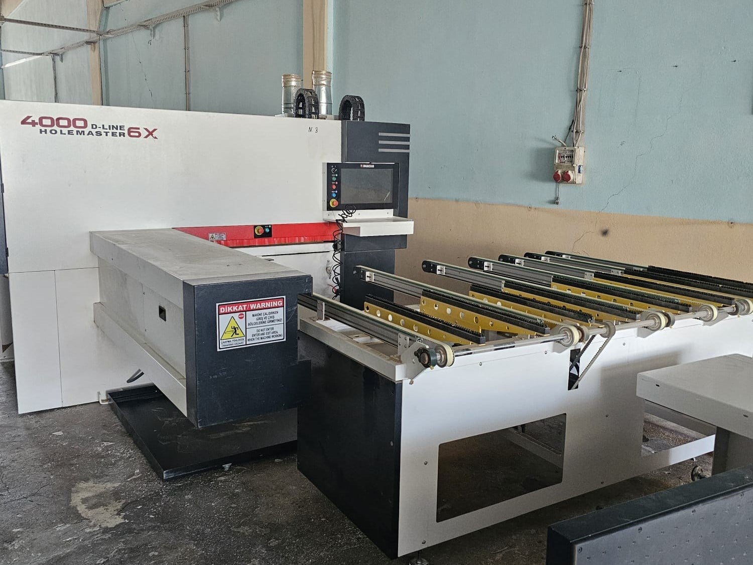 OMAKSAN 4000 D-Line 6X Cnc Delik Makinesi (2023)