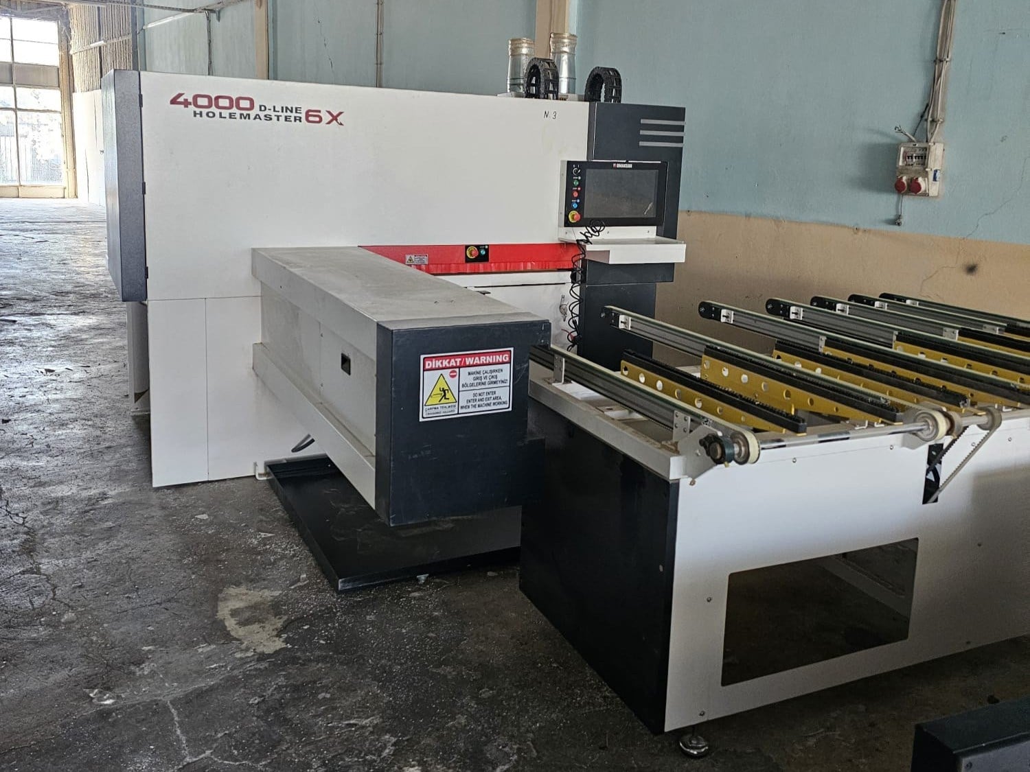 OMAKSAN 4000 D-Line 6X Cnc Delik Makinesi (2023)