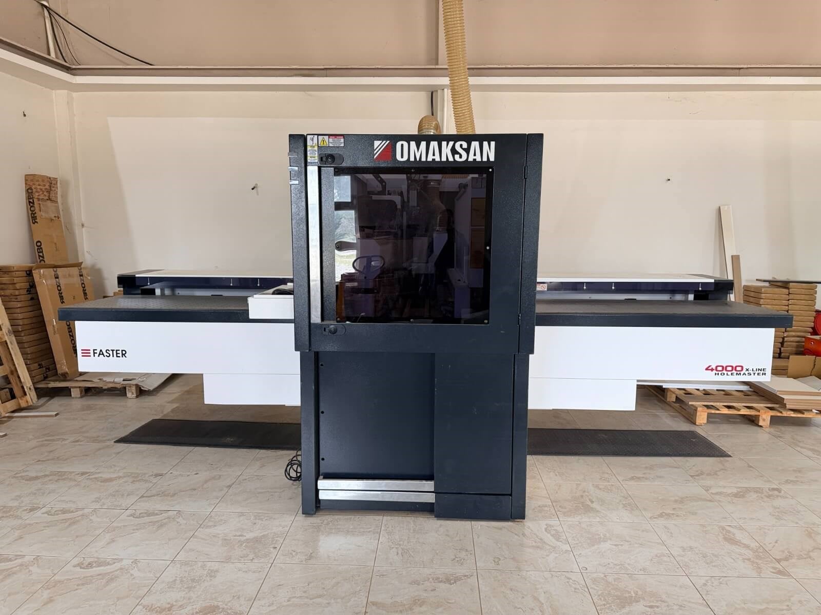 OMAKSAN 4000 X-Line Cnc Delik Makinesi (2024)