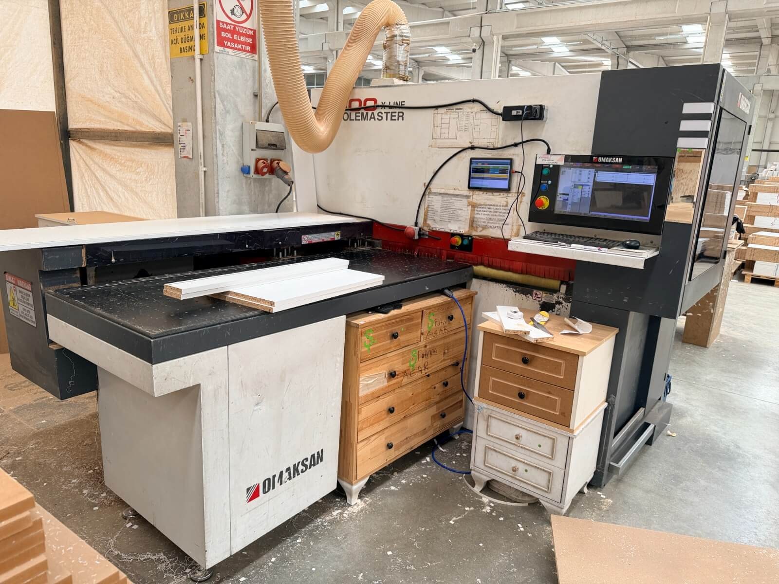 OMAKSAN 4000 X-Line Cnc Delik Makinesi (2020)
