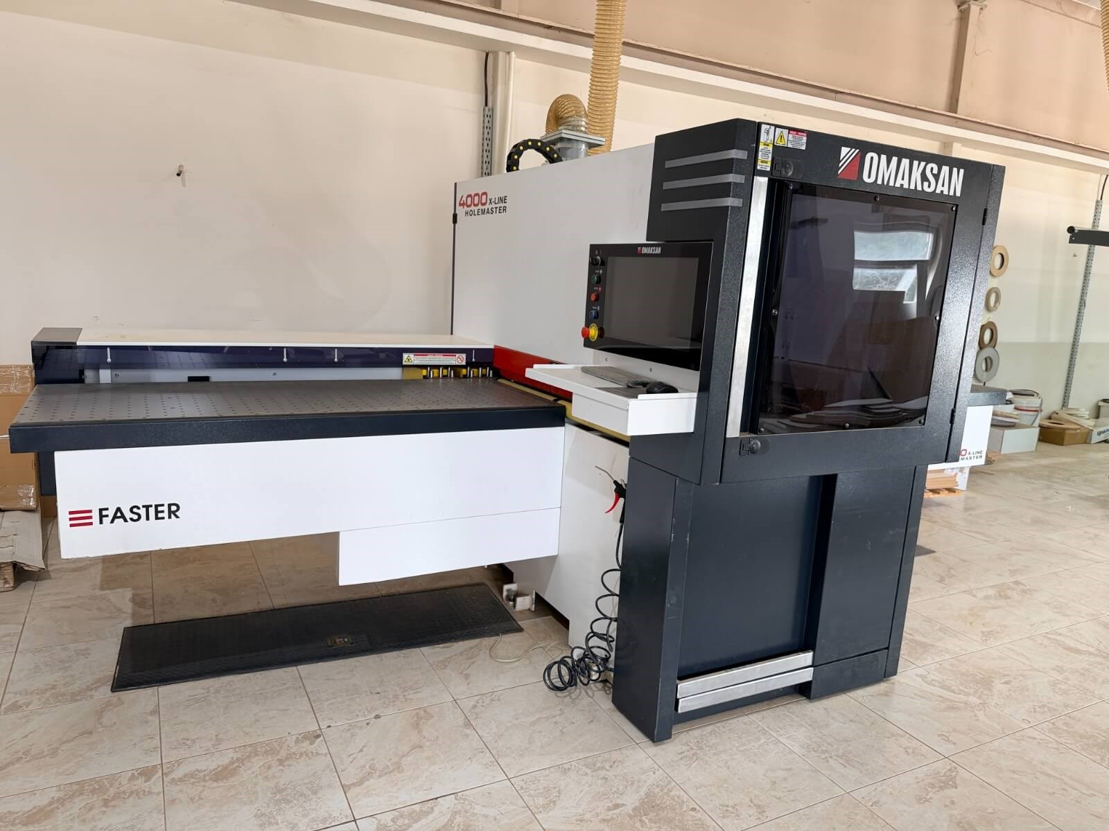 OMAKSAN 4000 X-Line Cnc Delik Makinesi (2024)