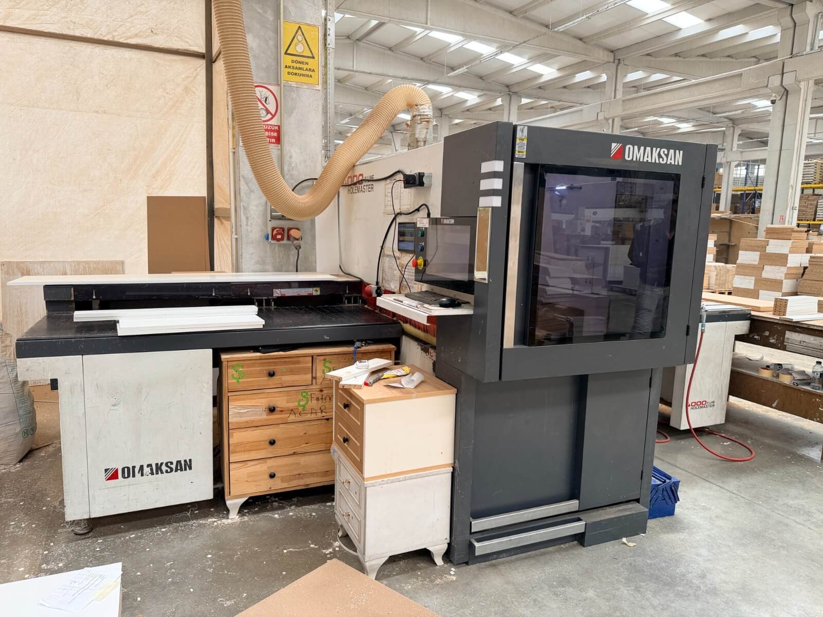 OMAKSAN 4000 X-Line Cnc Delik Makinesi (2020)