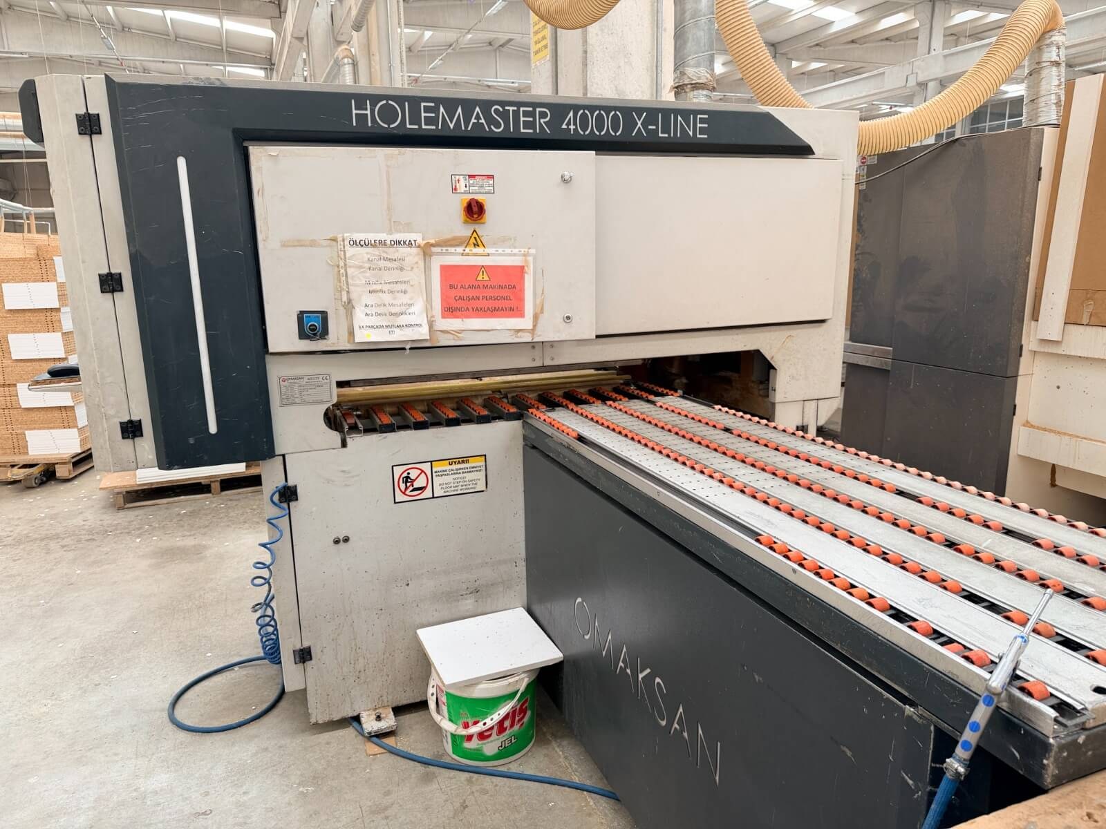 OMAKSAN 4000 X-Line Cnc Delik Makinesi (2017)