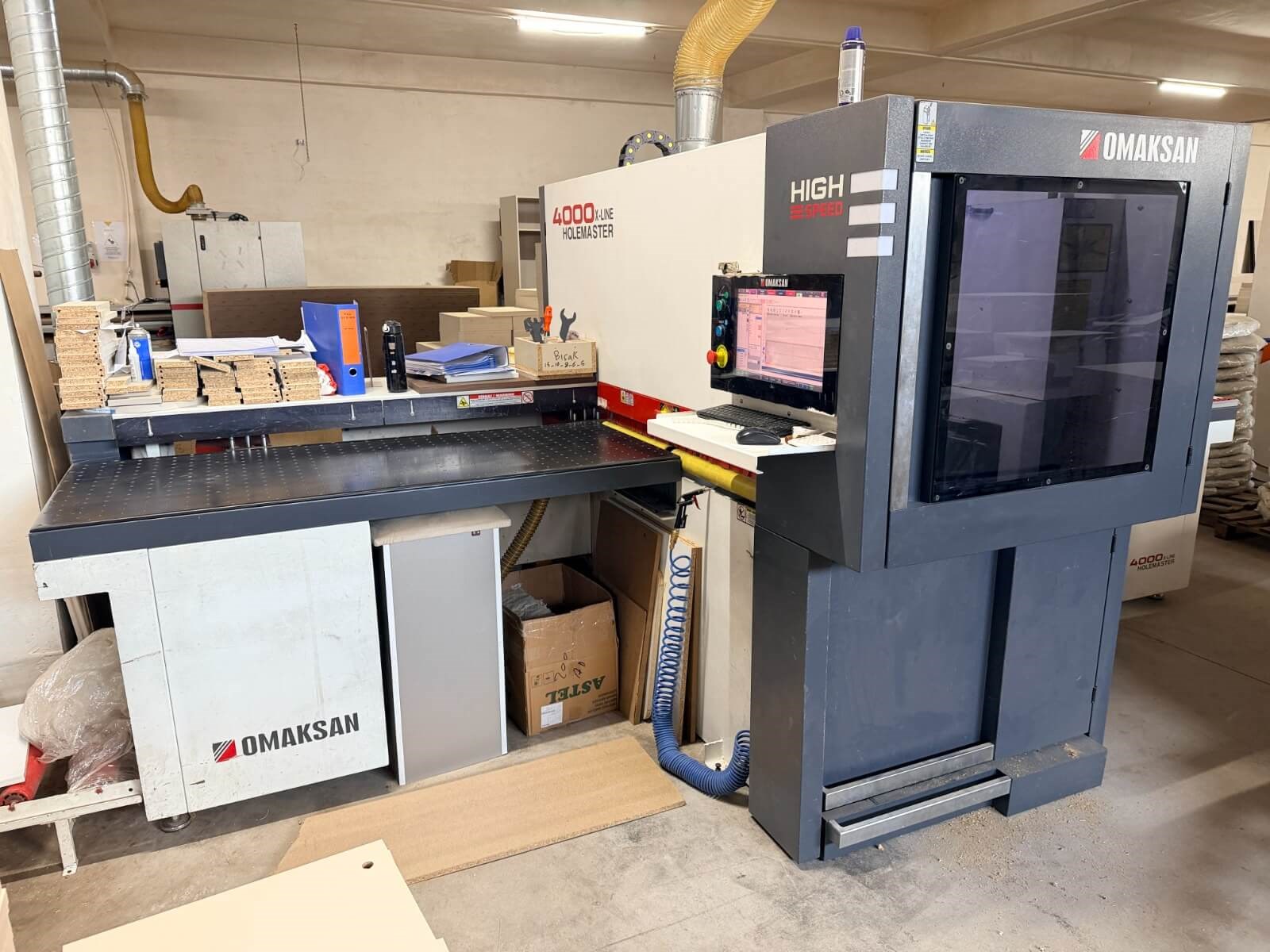 OMAKSAN 4000 X-Line Cnc Delik Makinesi (2020)