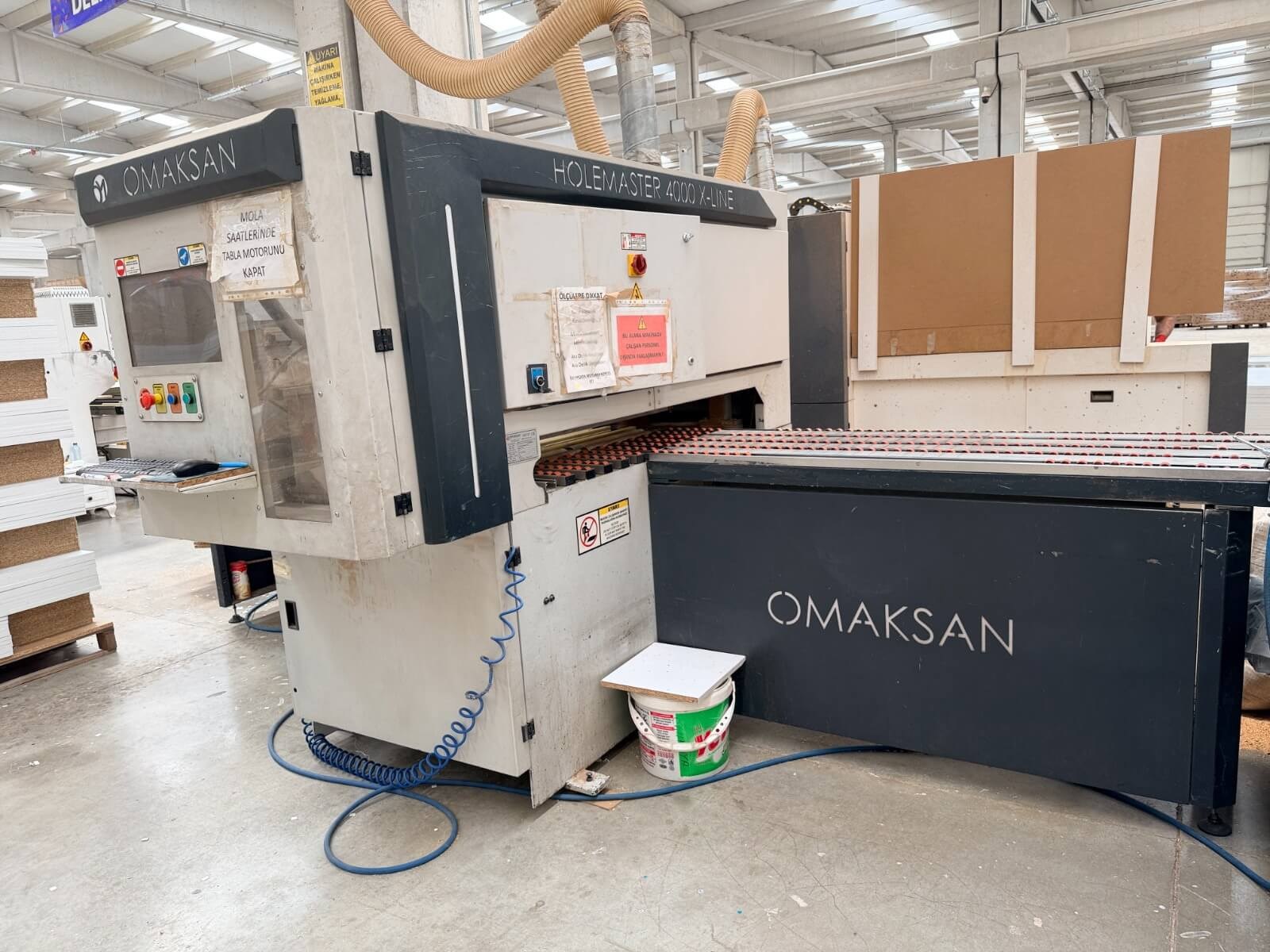 OMAKSAN 4000 X-Line Cnc Delik Makinesi (2017)