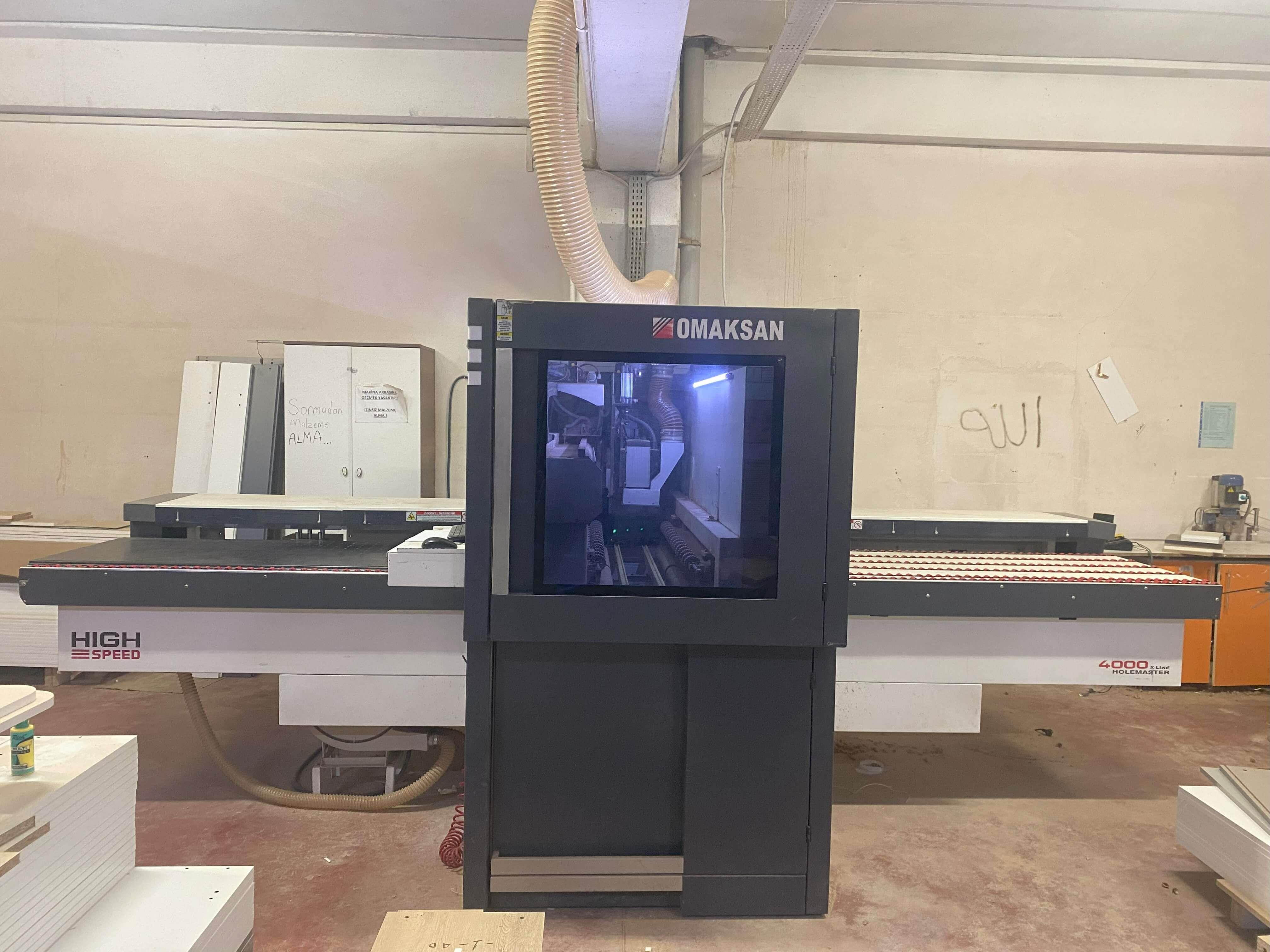 Omaksan 4000 X-Line Cnc Delik Makinesi (2021)