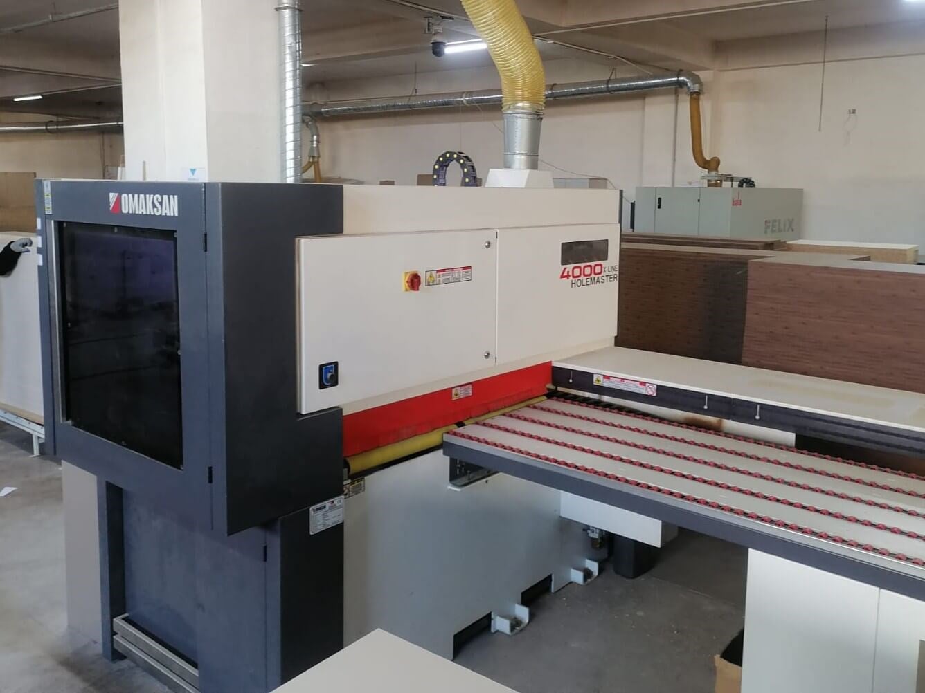 OMAKSAN 4000 X-Line Cnc Delik Makinesi (2020)