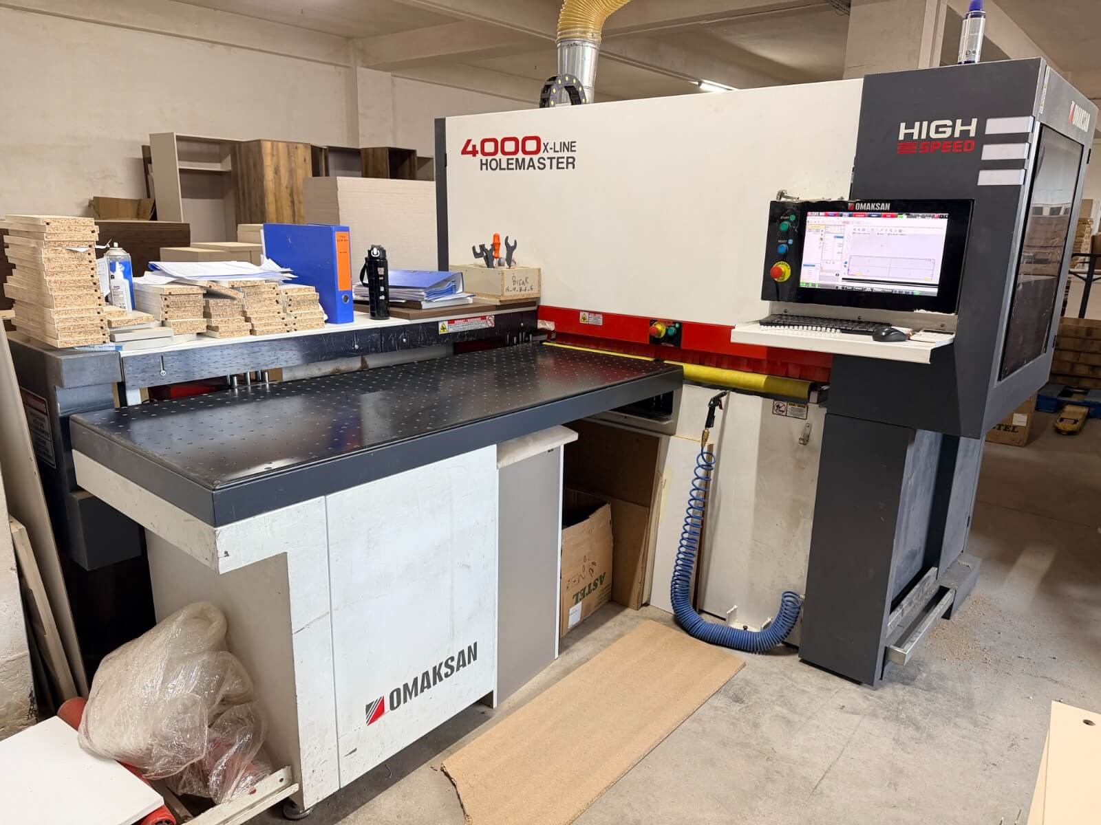 OMAKSAN 4000 X-Line Cnc Delik Makinesi (2020)