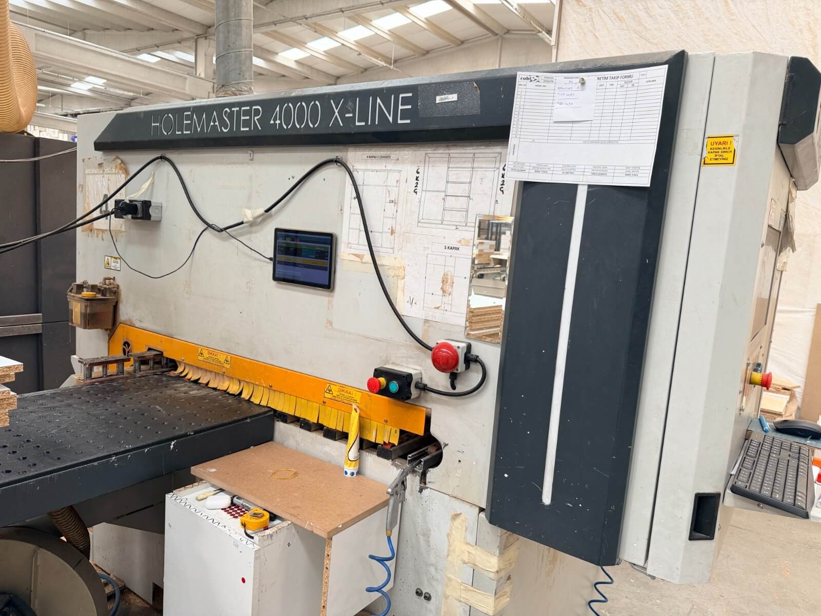 OMAKSAN 4000 X-Line Cnc Delik Makinesi (2017)