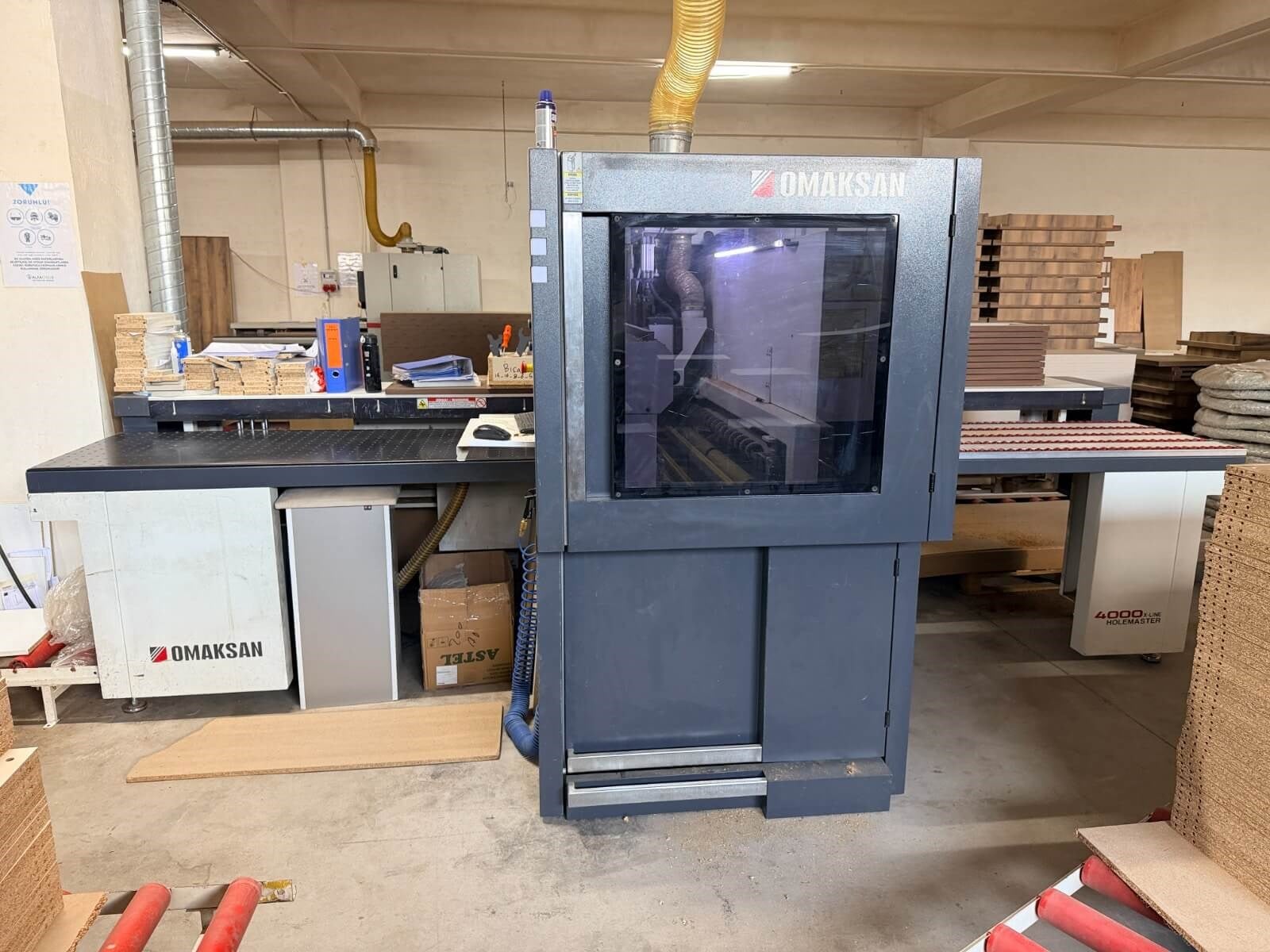 OMAKSAN 4000 X-Line Cnc Delik Makinesi (2020)