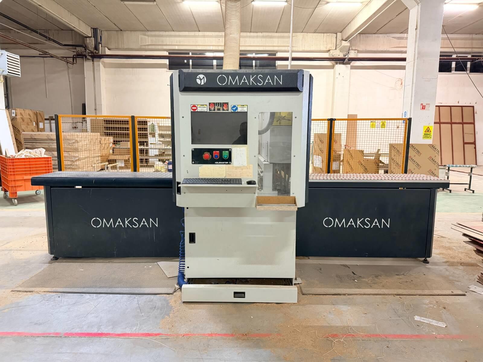 Omaksan 4000 Xline Cnc Delik Makinesi (2017)