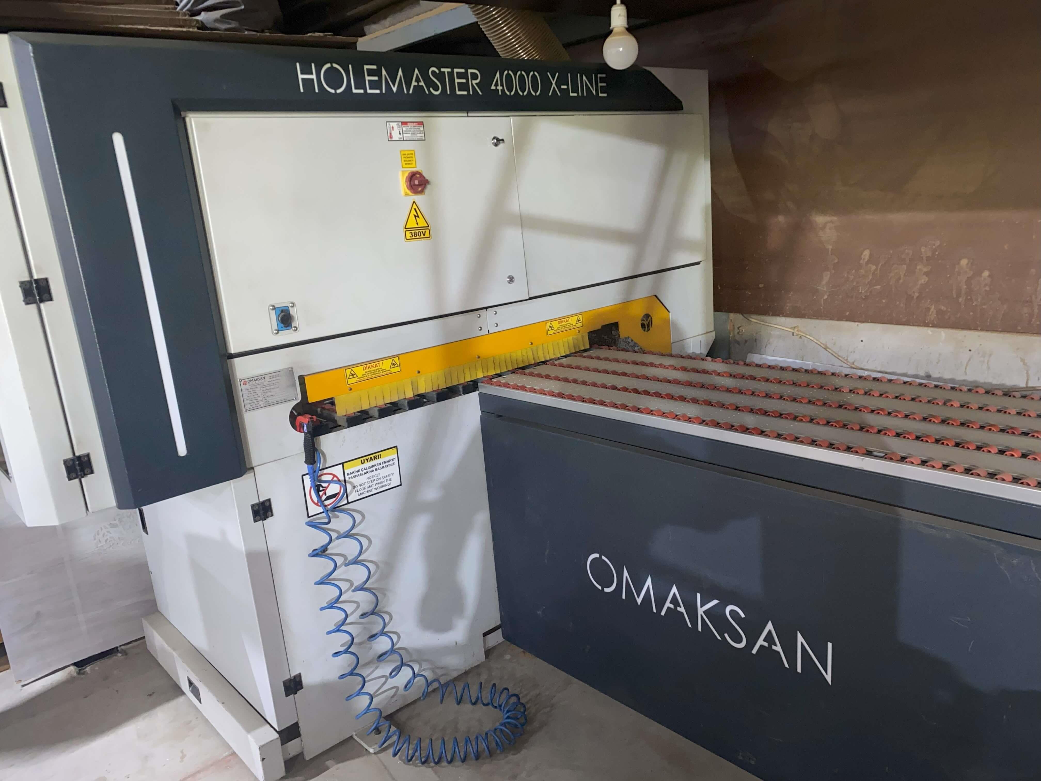Omaksan 4000 Xline Cnc Delik Makinesi (2017)