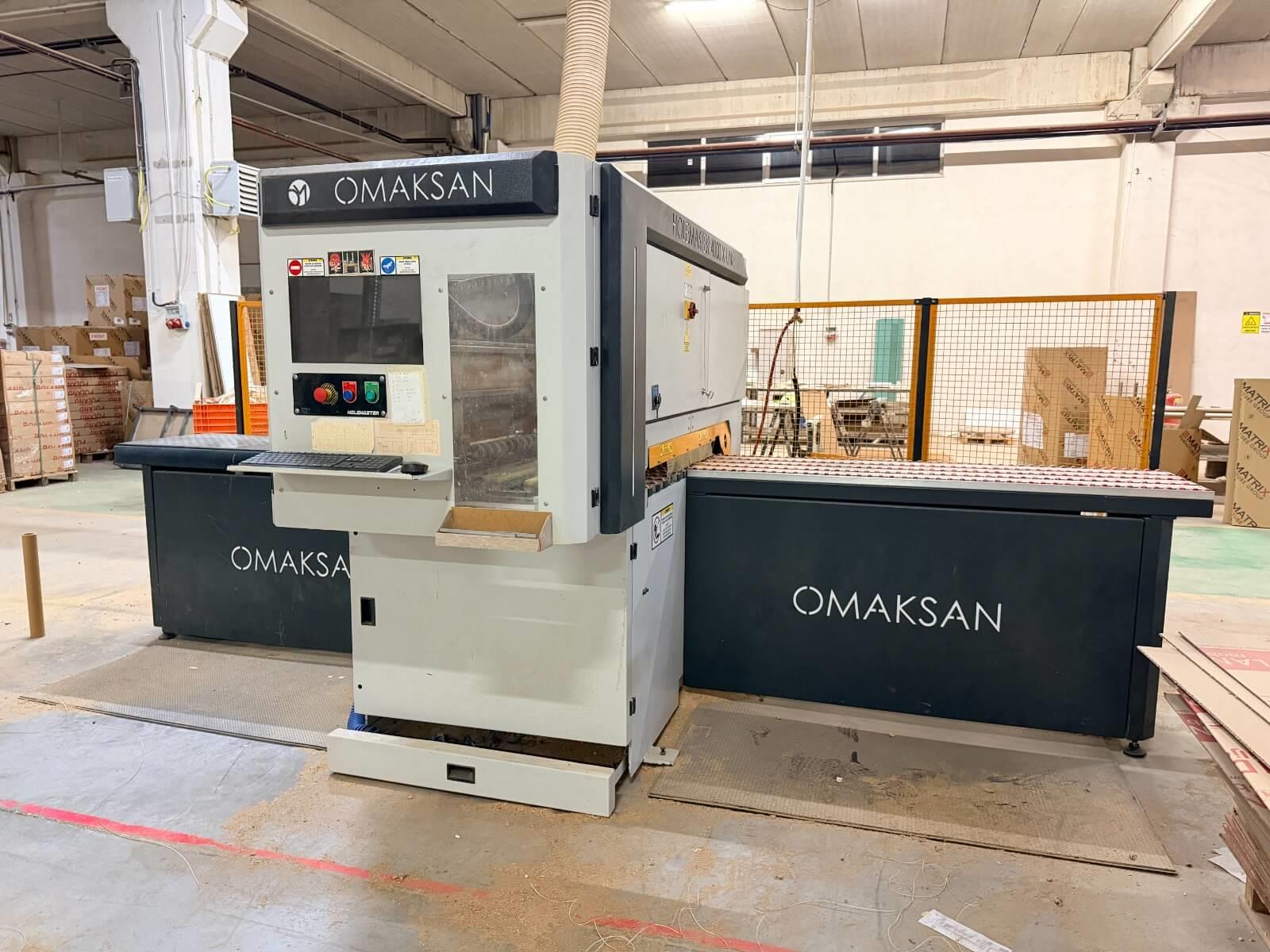 Omaksan 4000 Xline Cnc Delik Makinesi (2017)