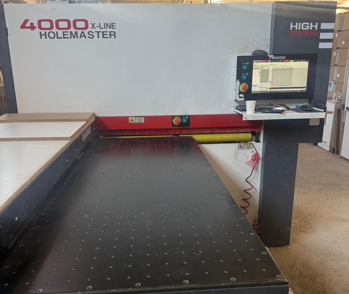 OMAKSAN 4000 Xline Cnc Delik Makinesi (2021)