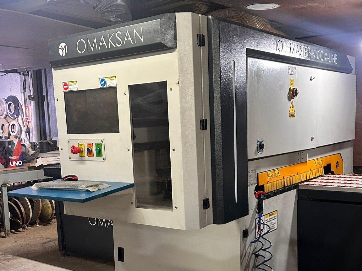 Omaksan 4000 Xline Cnc Delik Makinesi (2017)
